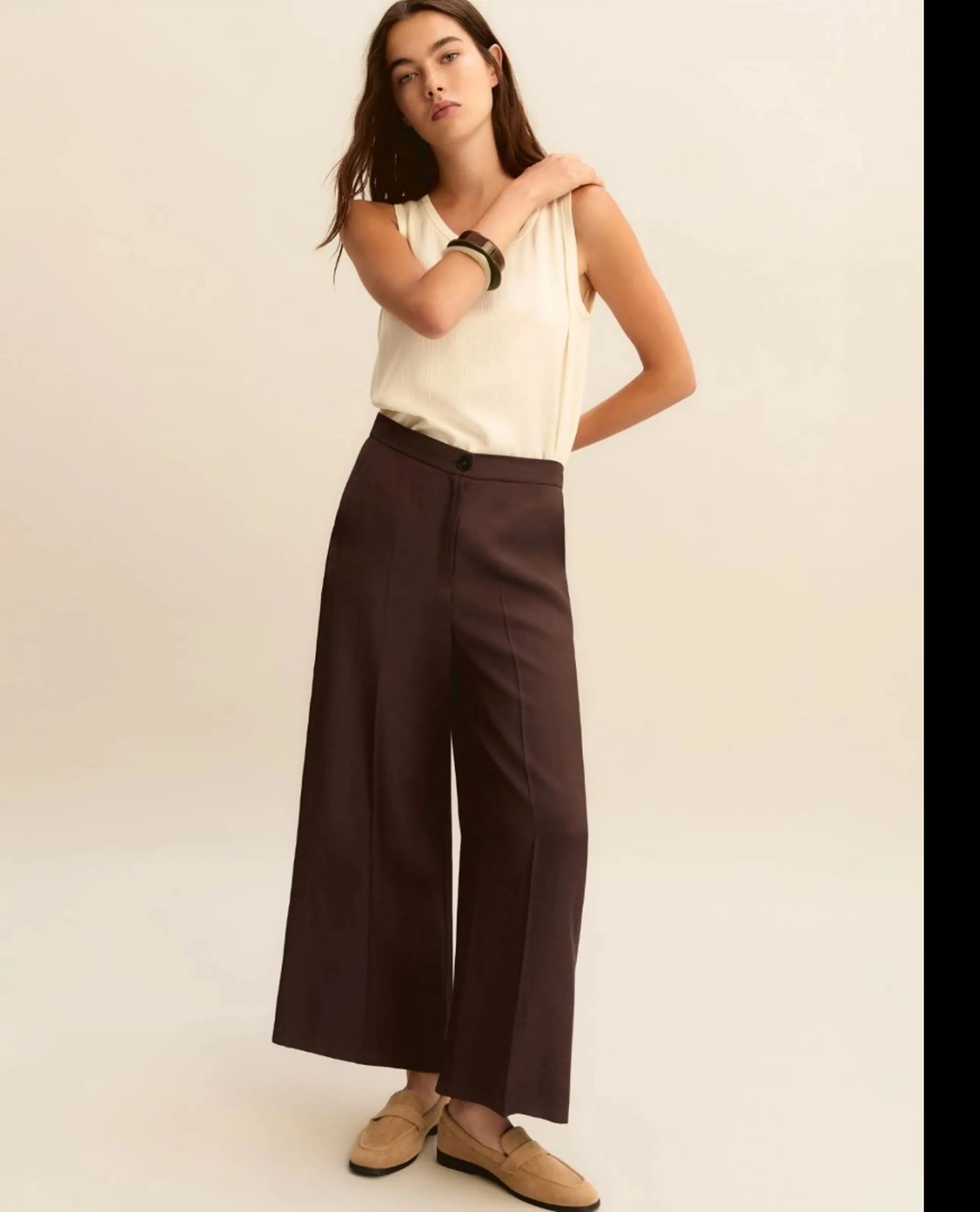 Linea Emme Marella Pantalone Emmalcuno Testa Di Moro 2615131041 174966