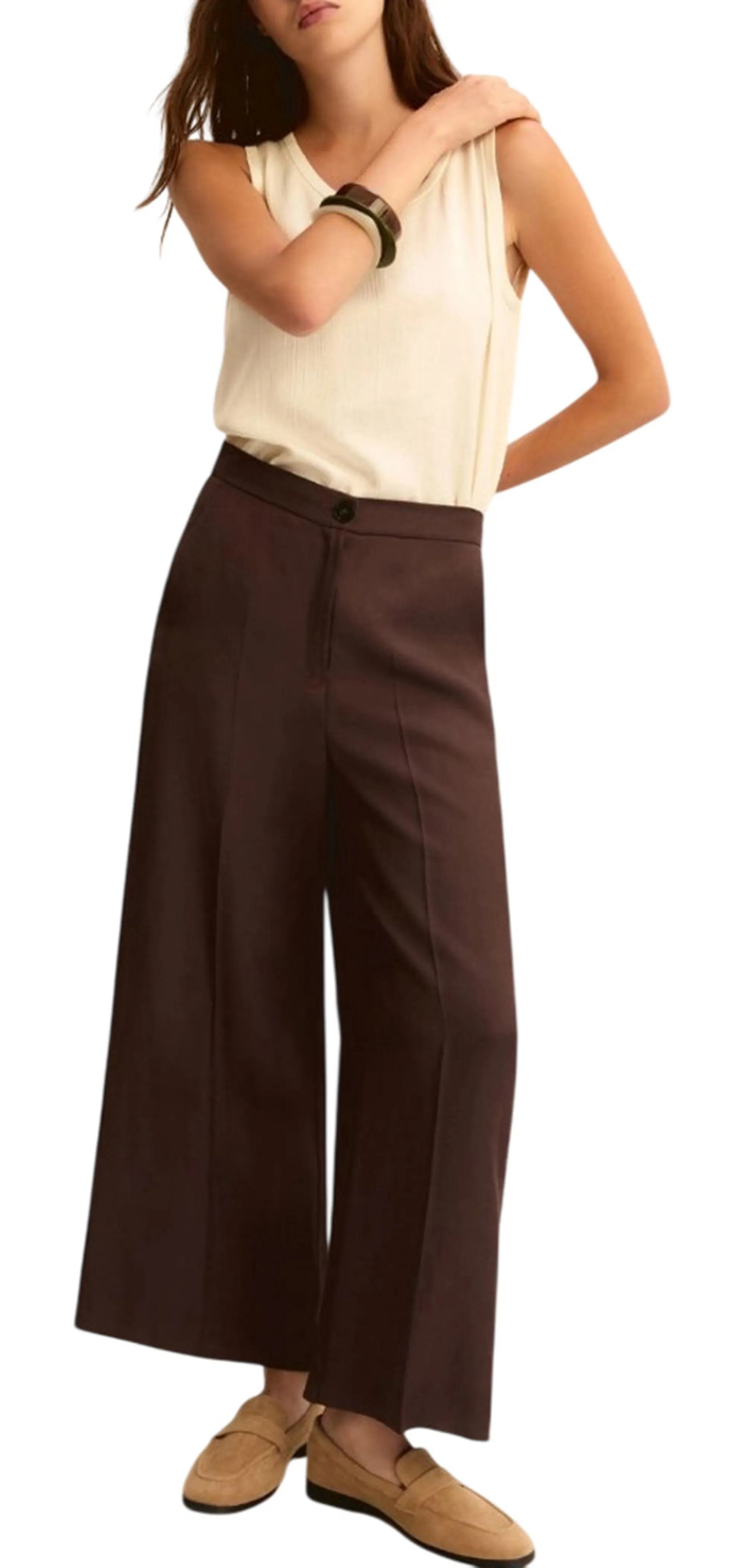 Linea Emme Marella B'Emmalcuno Trousers ' Moor Head 2615131041 177198