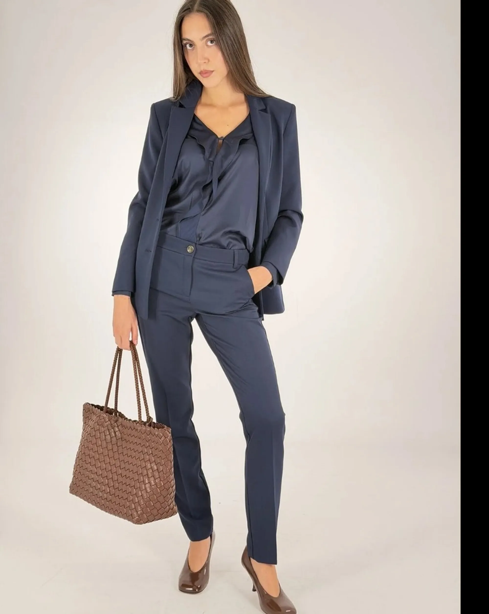 Linea Emme Marella B'Emmamico2 Trousers ' Blu 2625136291 200340