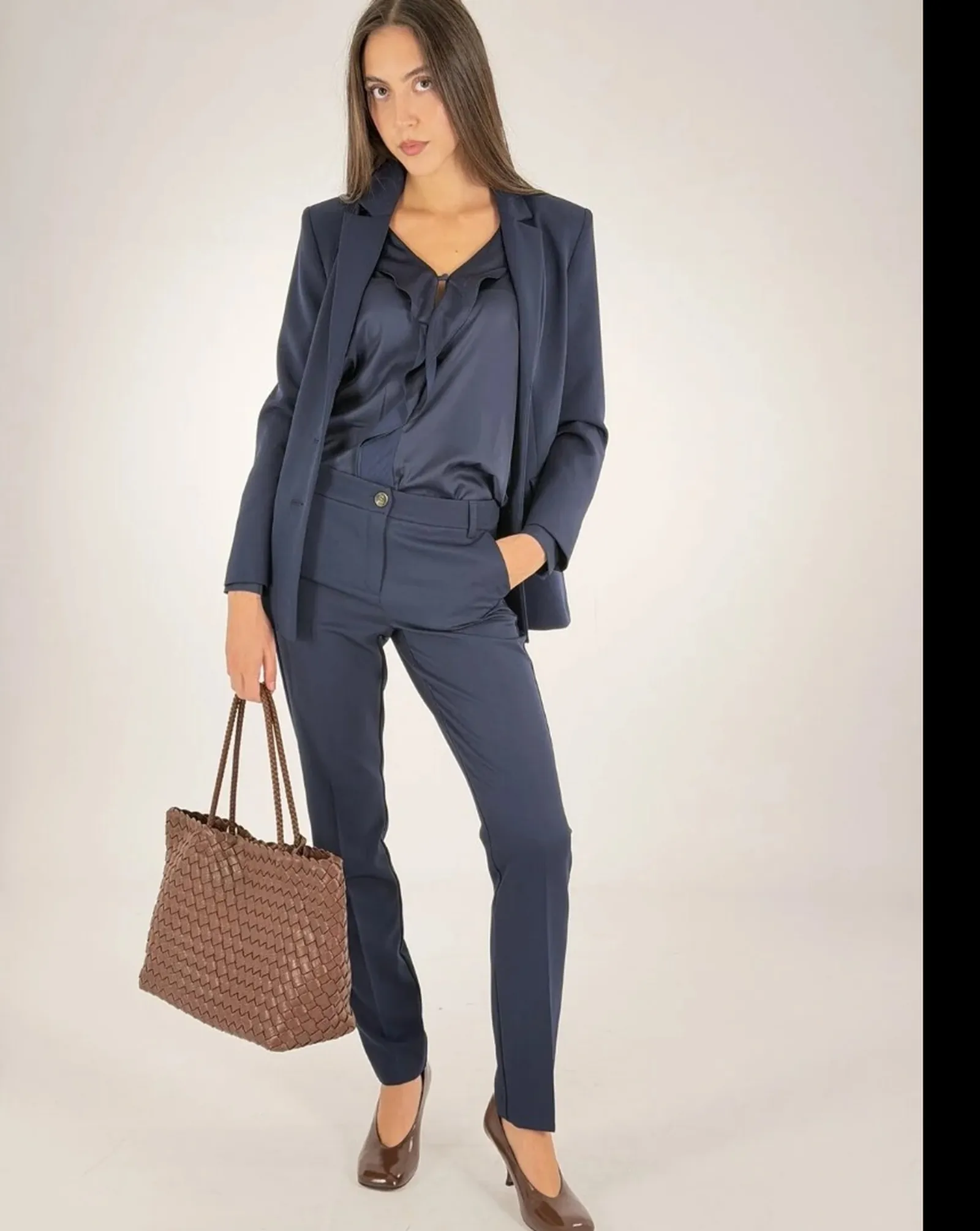 Linea Emme Marella Pantalone Emmamico2 Blu 2625136291 200340