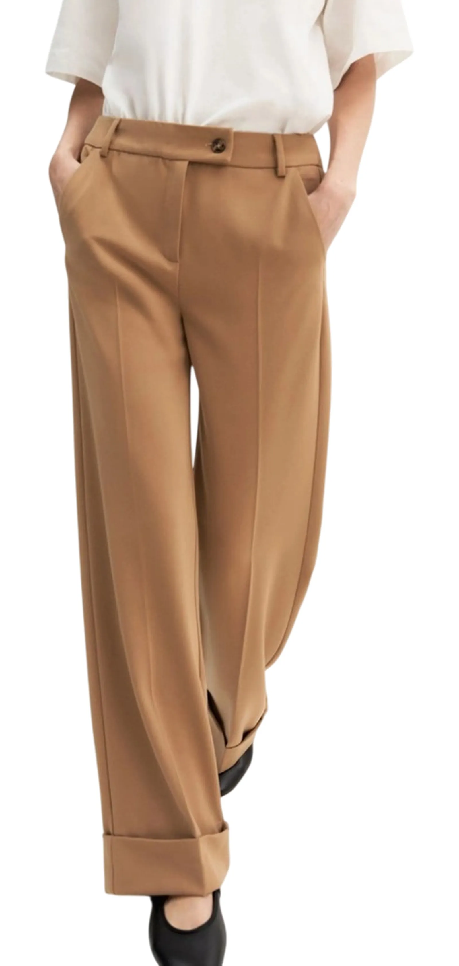 Linea Emme Marella Pantalone Emmbevanda Cammello 2625136191 199254