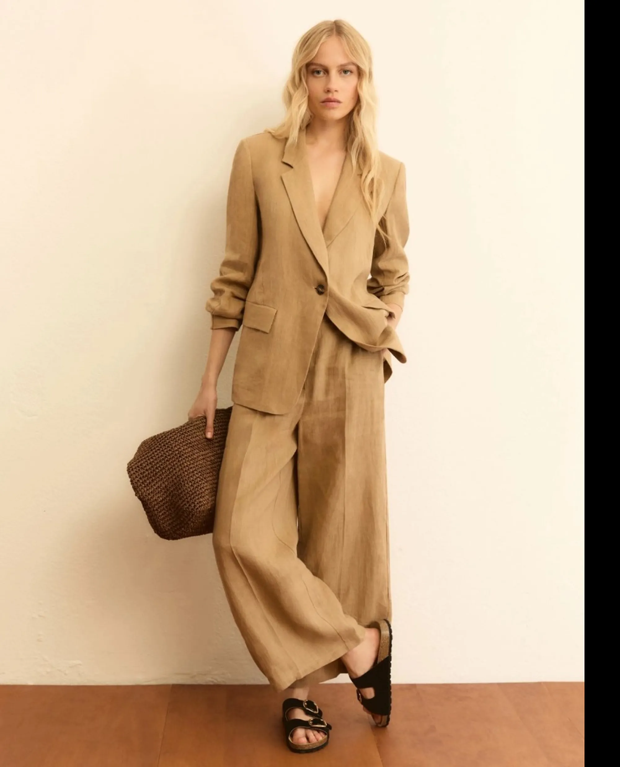 Linea Emme Marella Pantalone Emmclava Ecru 2615131182 175279