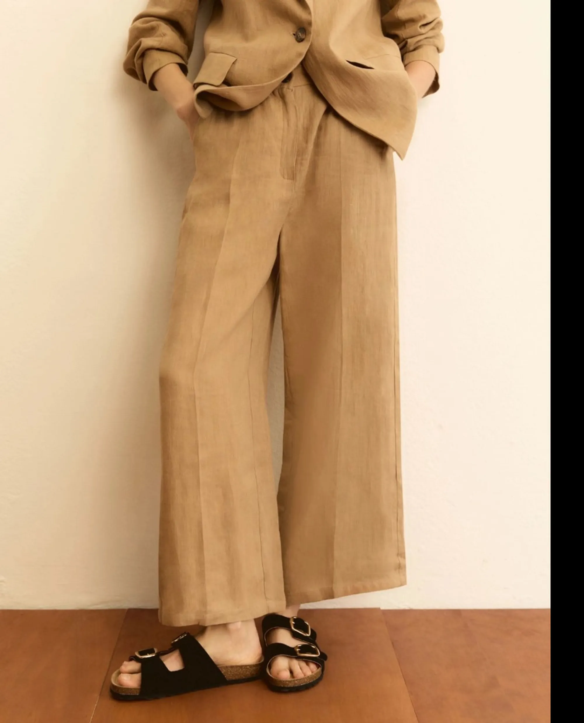 Linea Emme Marella Pantalone Emmclava Ecru 2615131182 175281