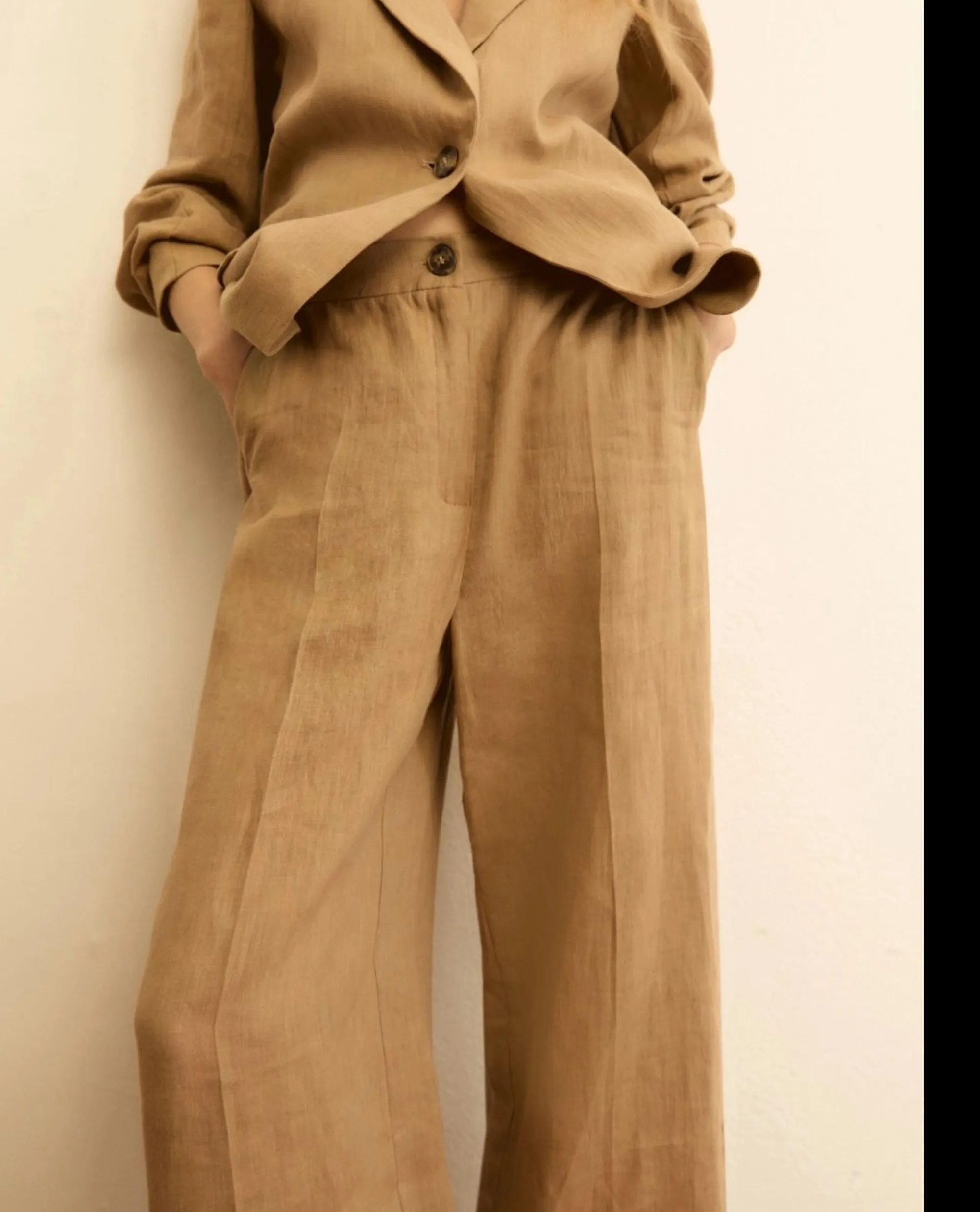 Linea Emme Marella Pantalone Emmclava Ecru 2615131182 175283