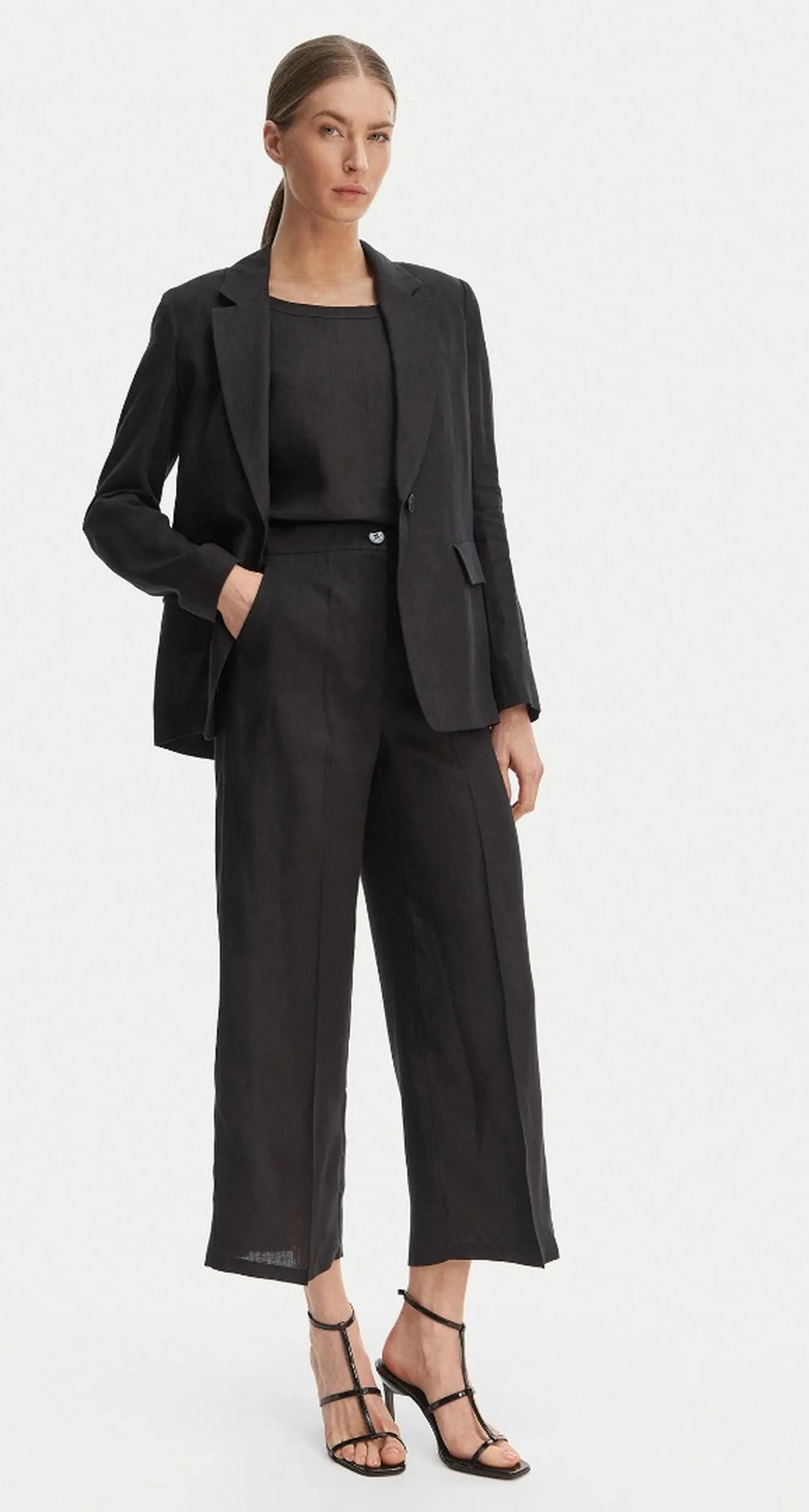 Linea Emme Marella Pantalone Emmclava Nero 2615131182 175289