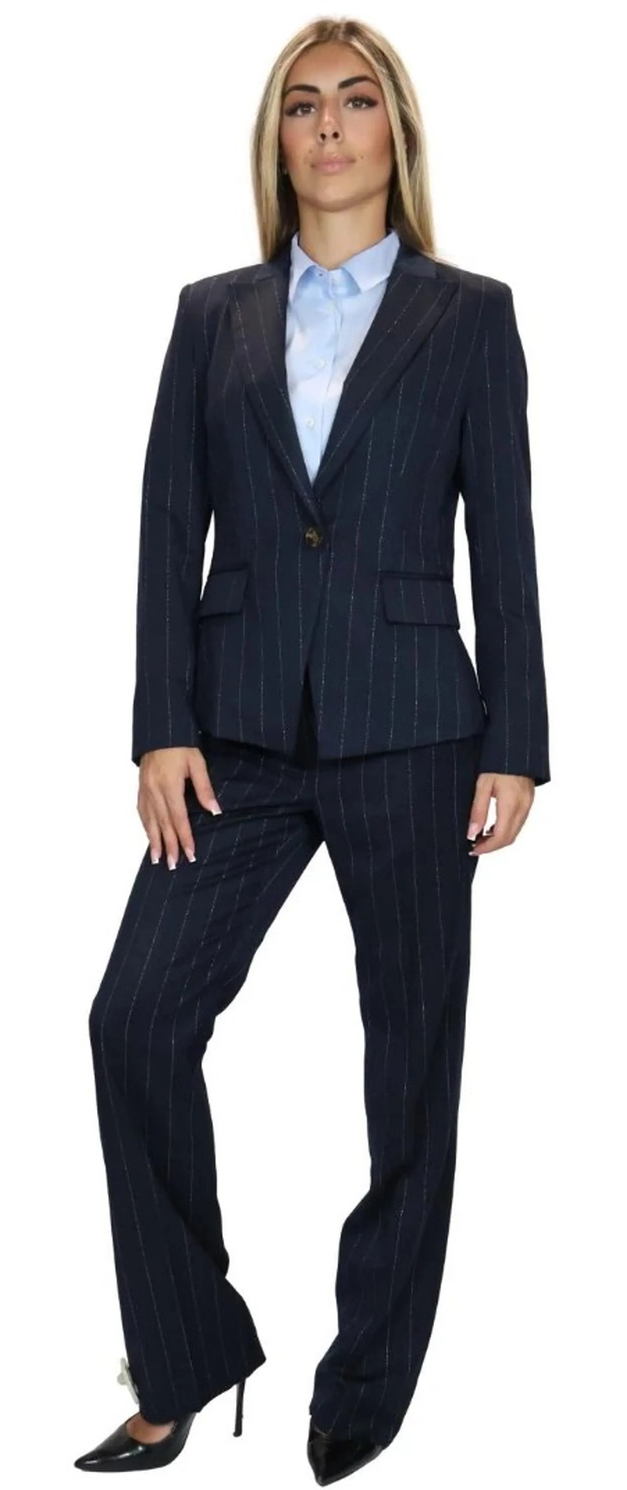 Linea Emme Marella Pantalone Emmcomodo Blu 2625136121 201192