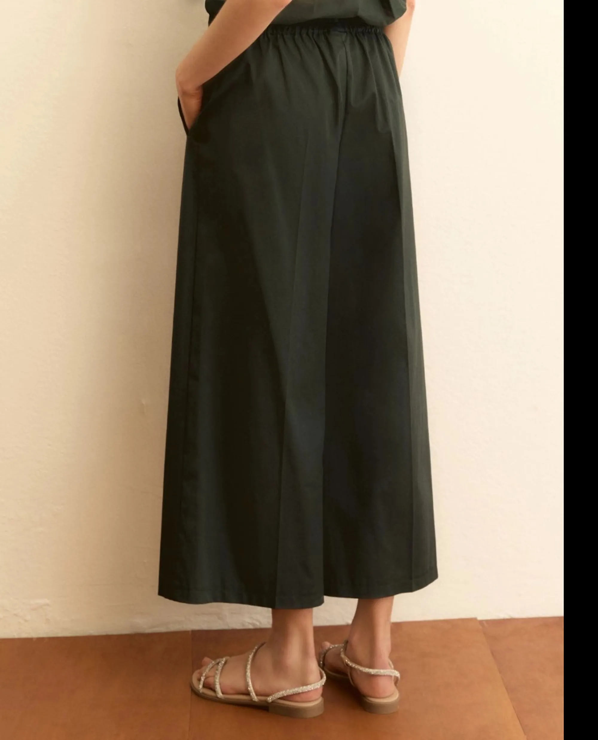 Linea Emme Marella Pantalone Emmdischi Verde Scuro 2615131062 175259