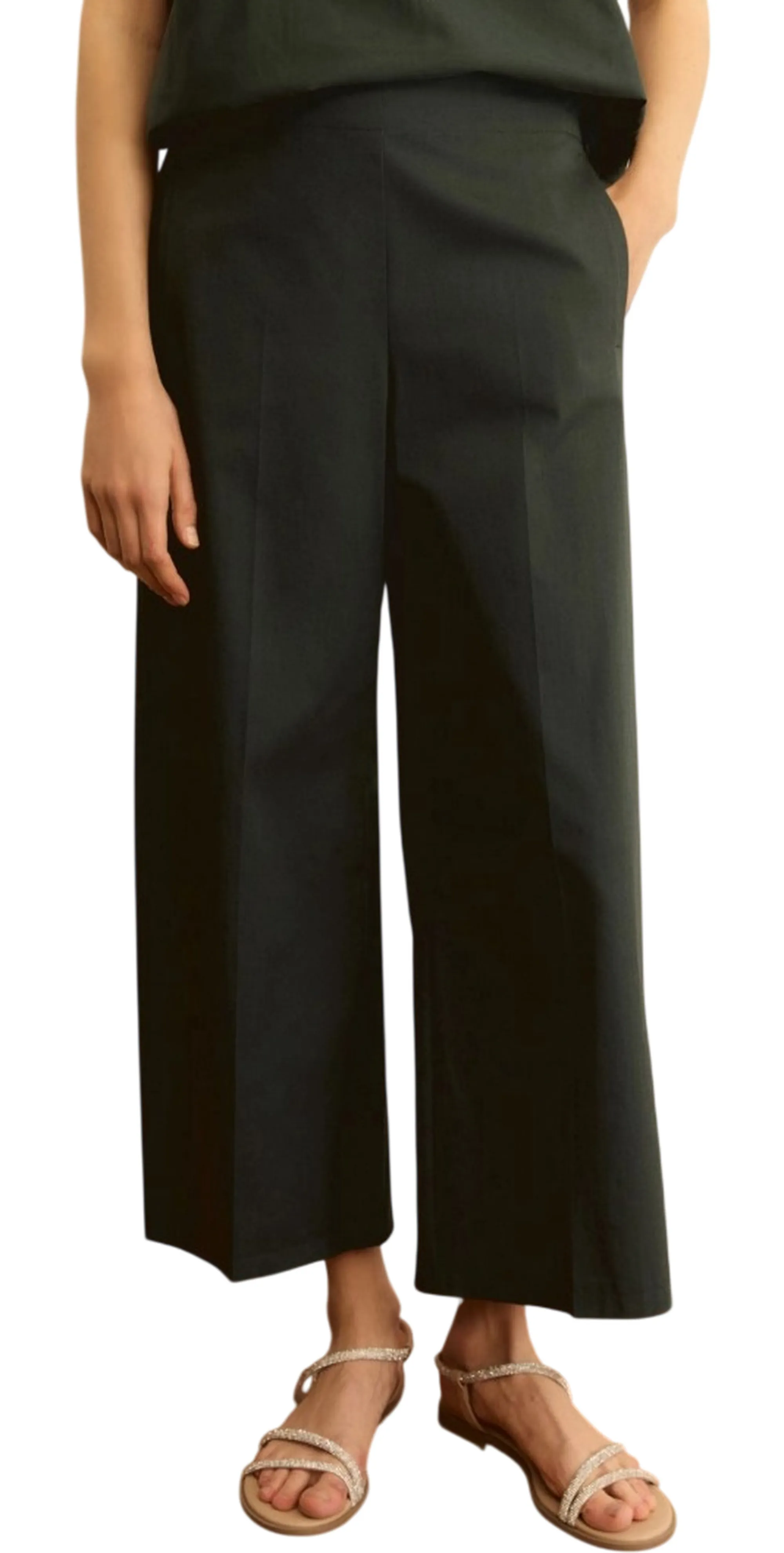 Linea Emme Marella B'Emmdischi Pants ' Dark Green 2615131062 175904