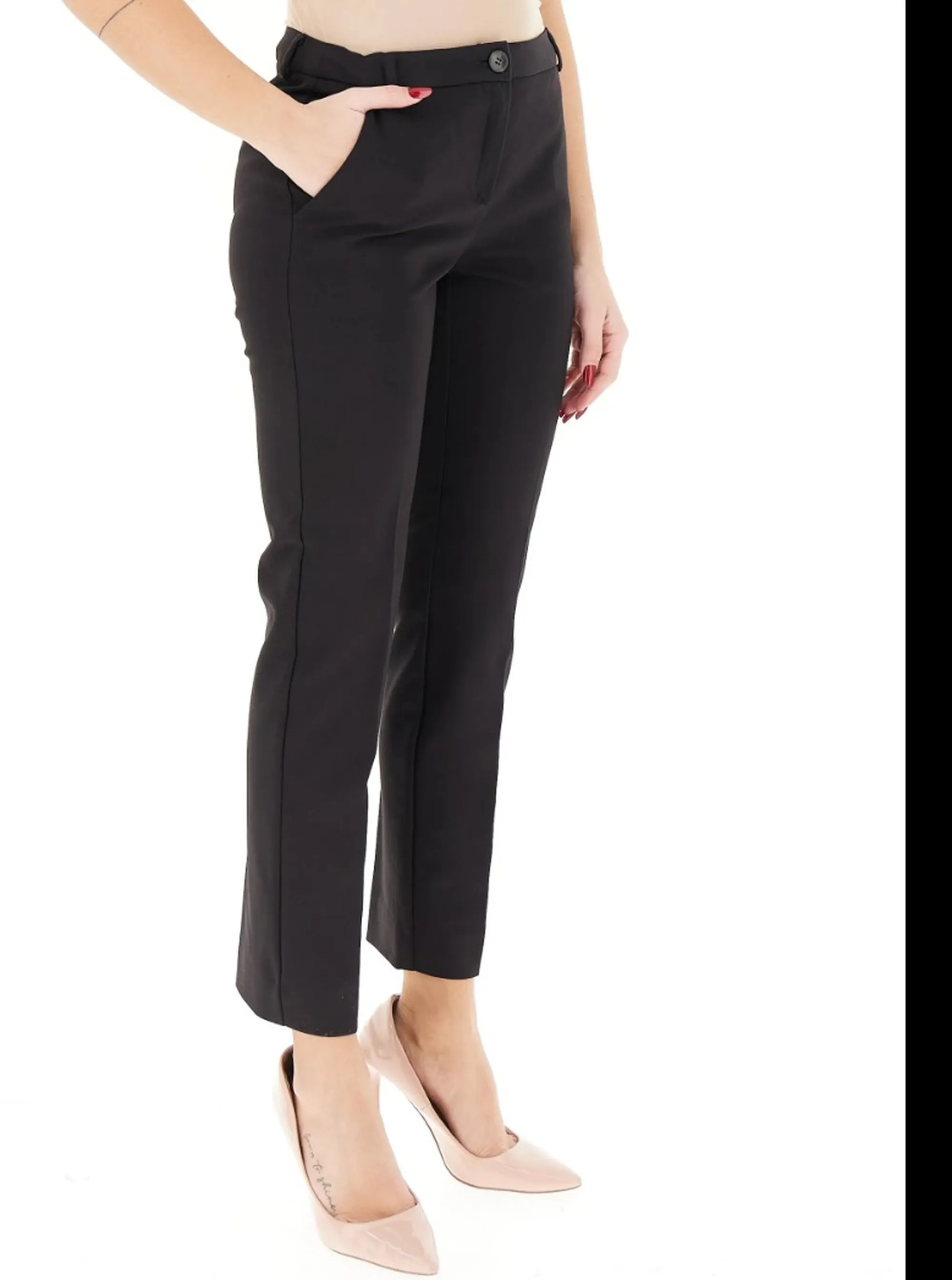 Linea Emme Marella Pantalone Emmgatti Nero 2615131111 175049