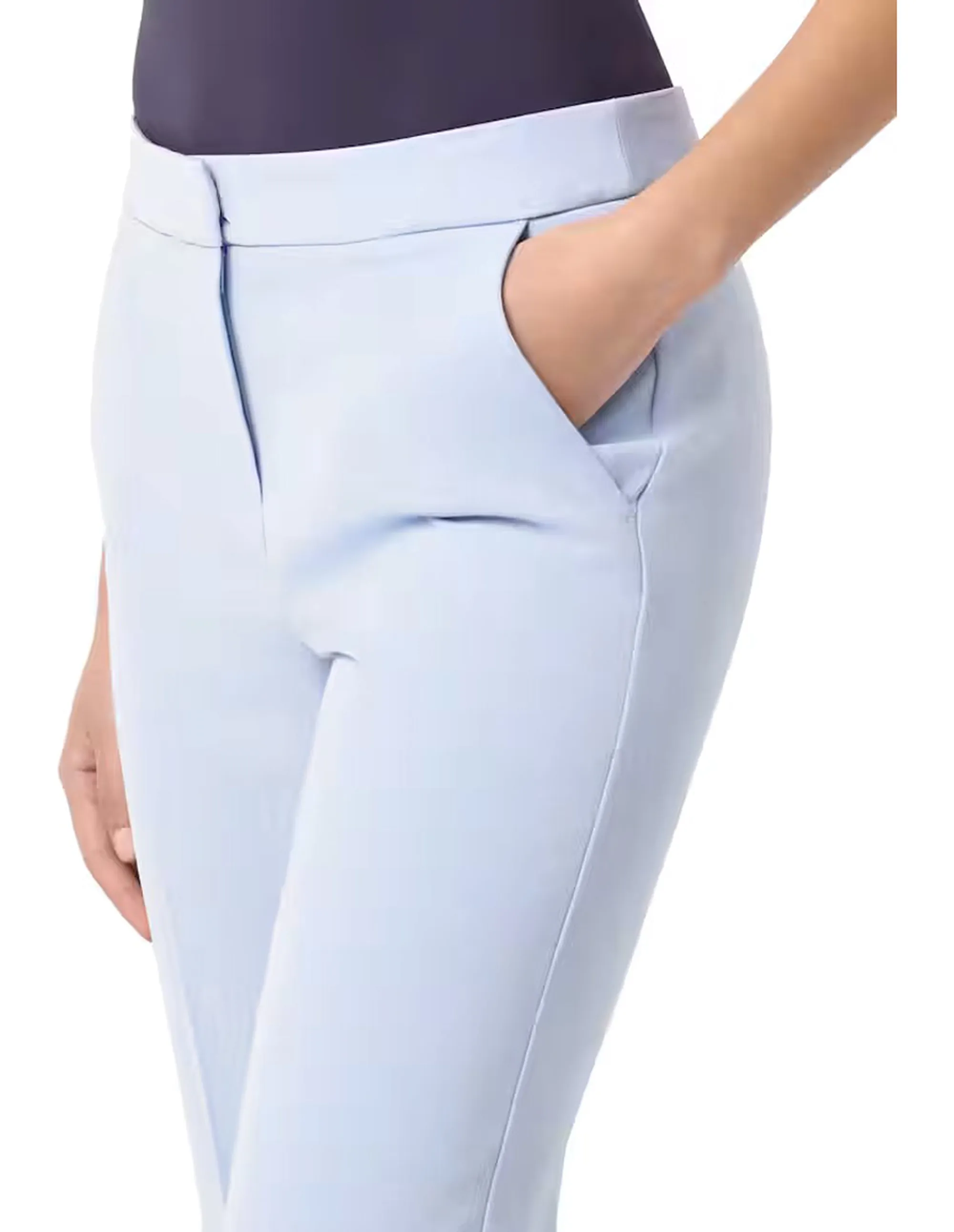 Linea Emme Marella Pantalone Emmkaki2 Azzurro 2615131351 182342