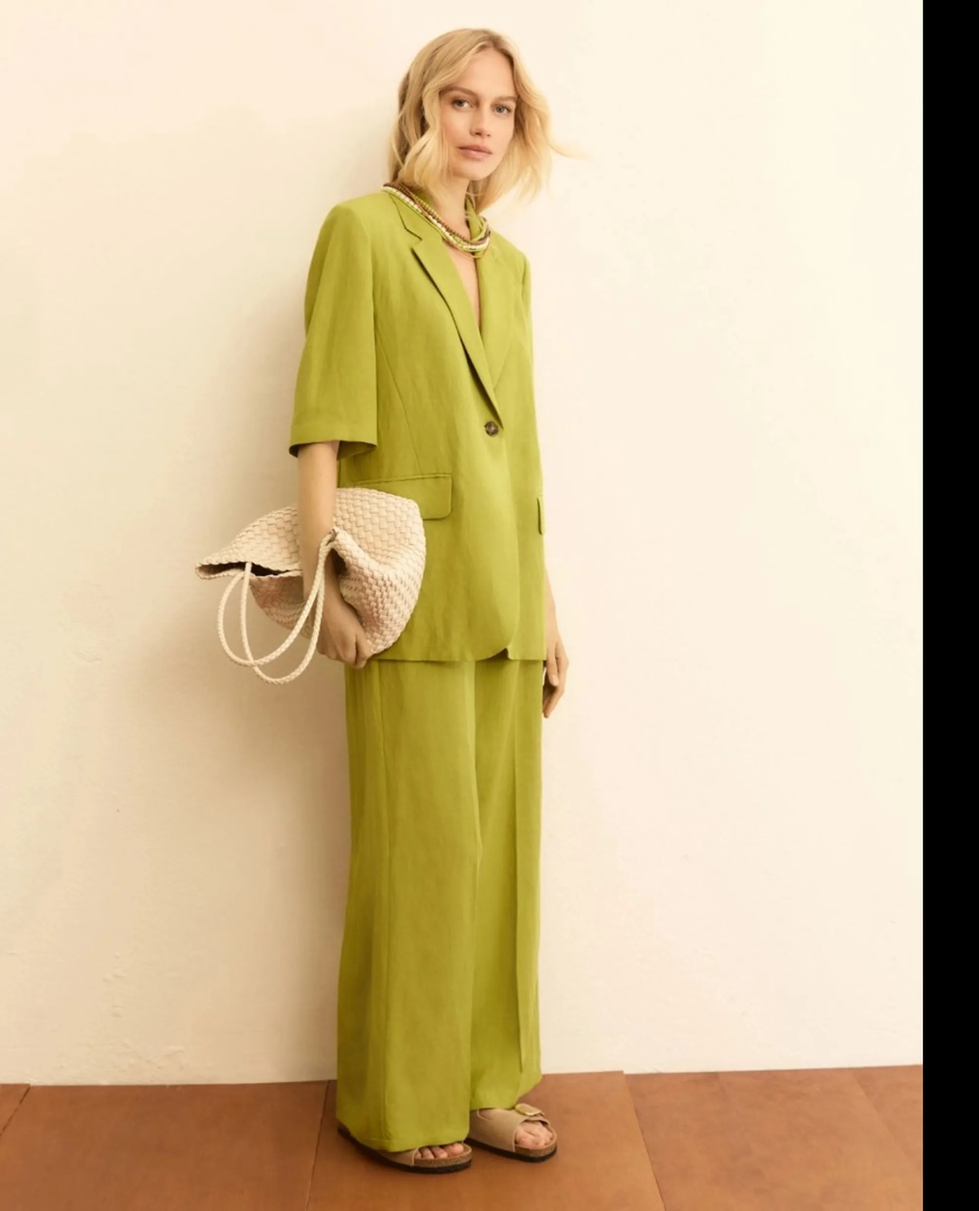 Linea Emme Marella Pantalone Emmpera Verde 2615131102 182366