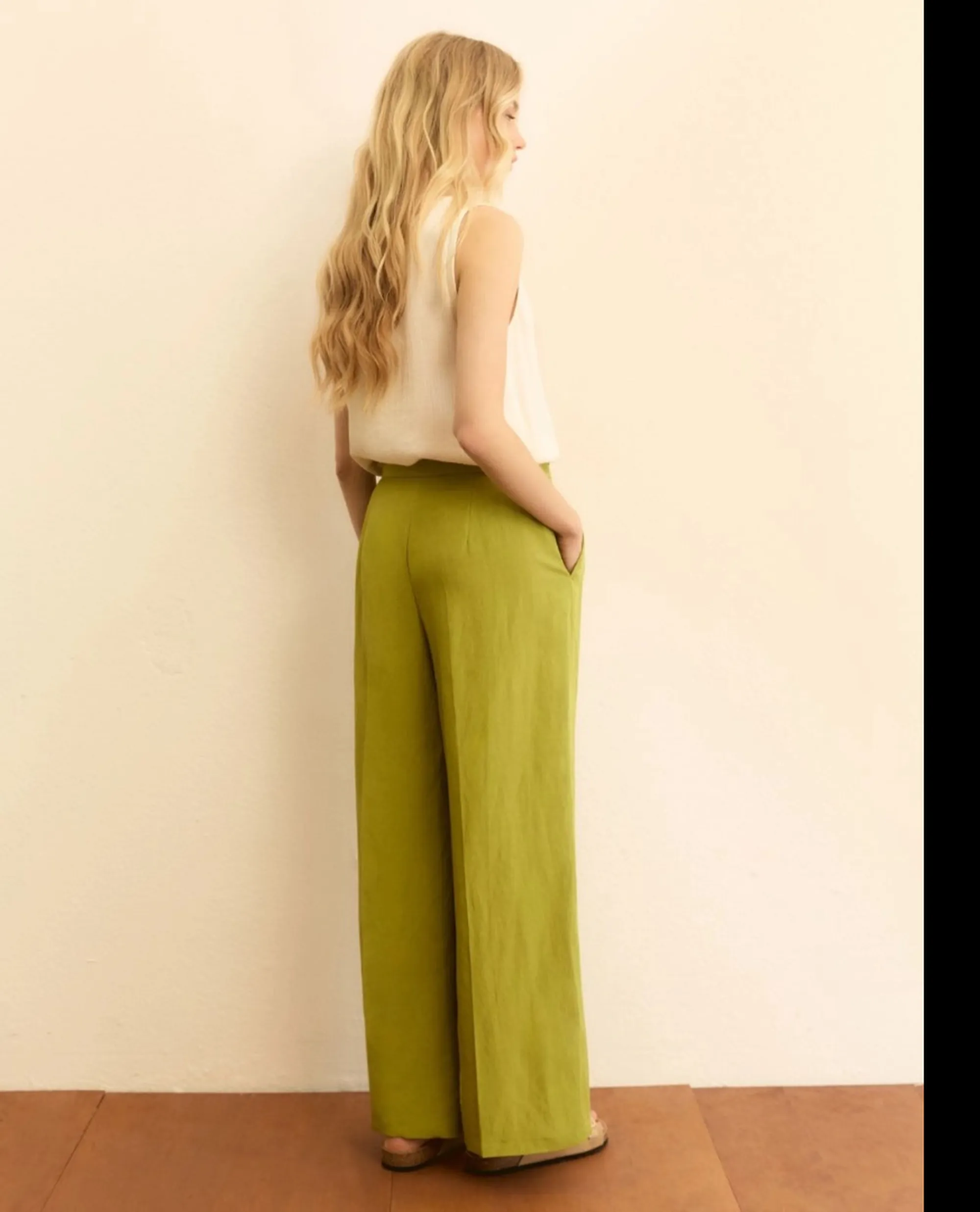 Linea Emme Marella Pantalone Emmpera Verde 2615131102 182367