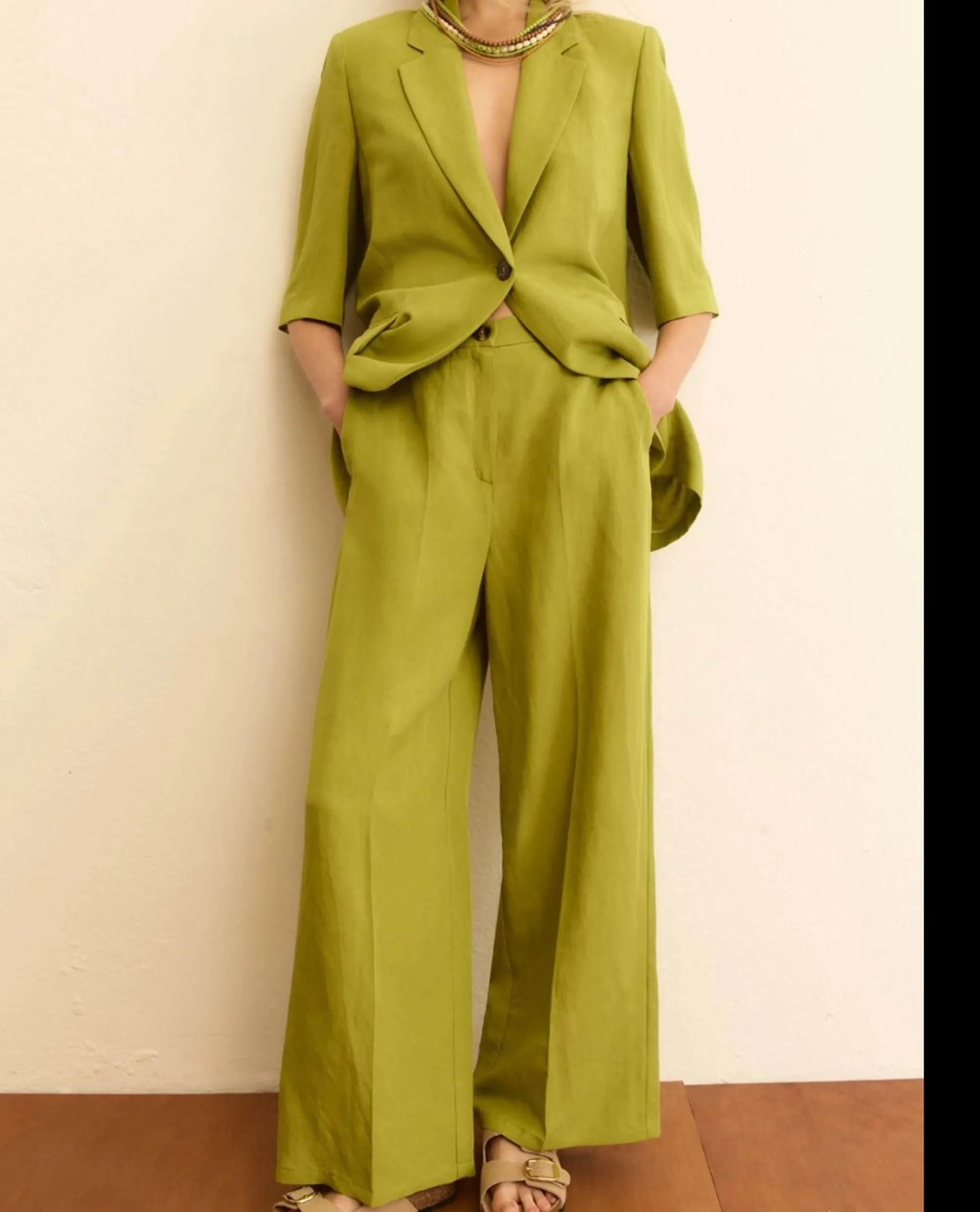 Linea Emme Marella Pantalone Emmpera Verde 2615131102 182368