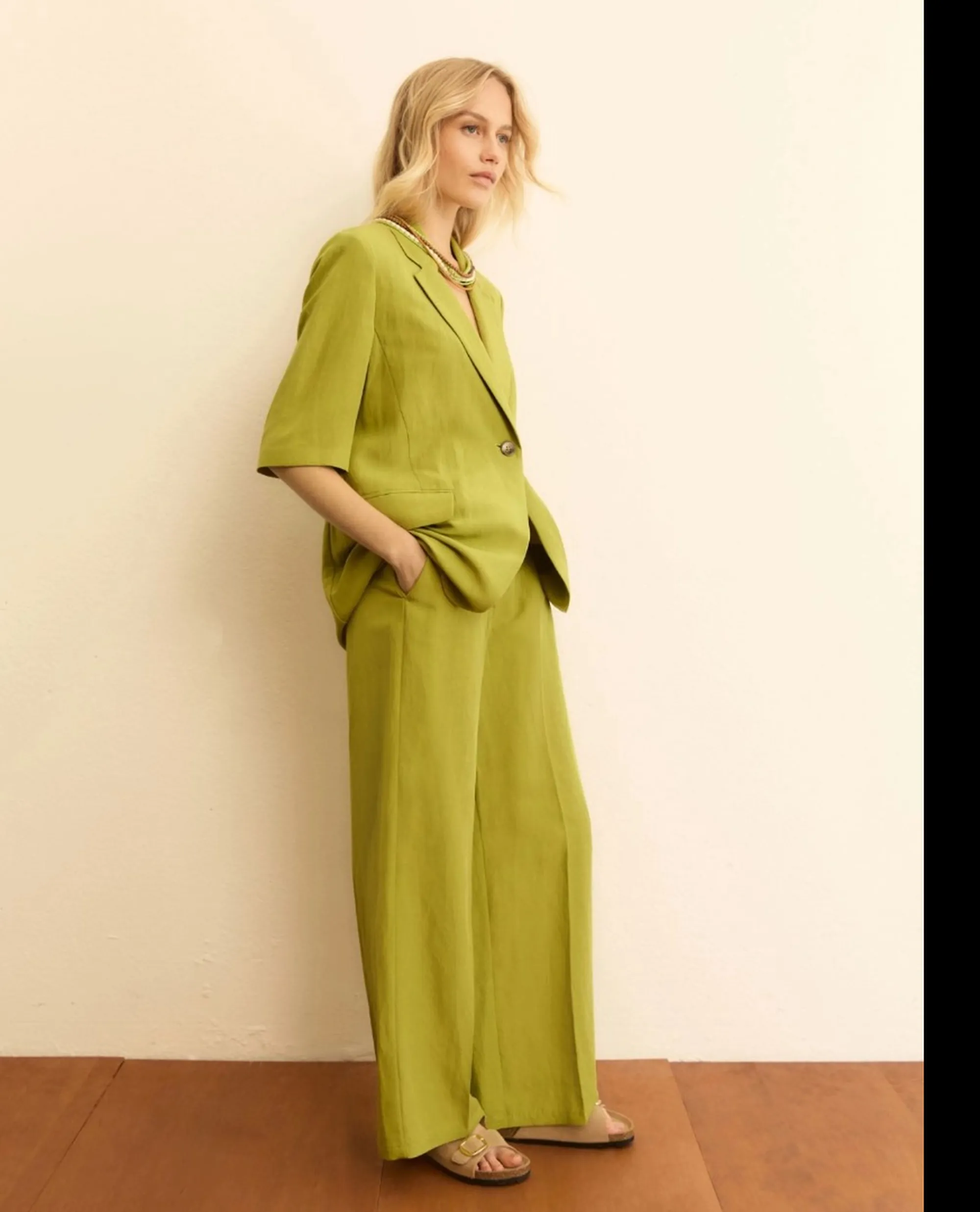 Linea Emme Marella Pantalone Emmpera Verde 2615131102 182371