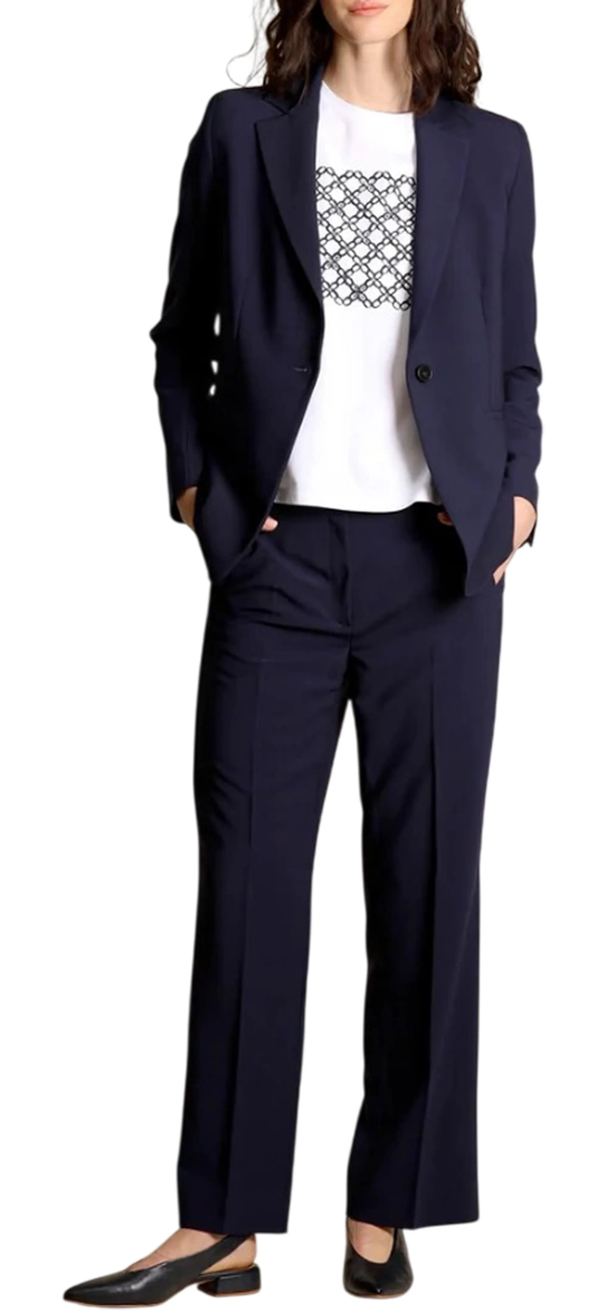 Linea Emme Marella Pantalone Emmromana2 Blu Emmromana2 182343