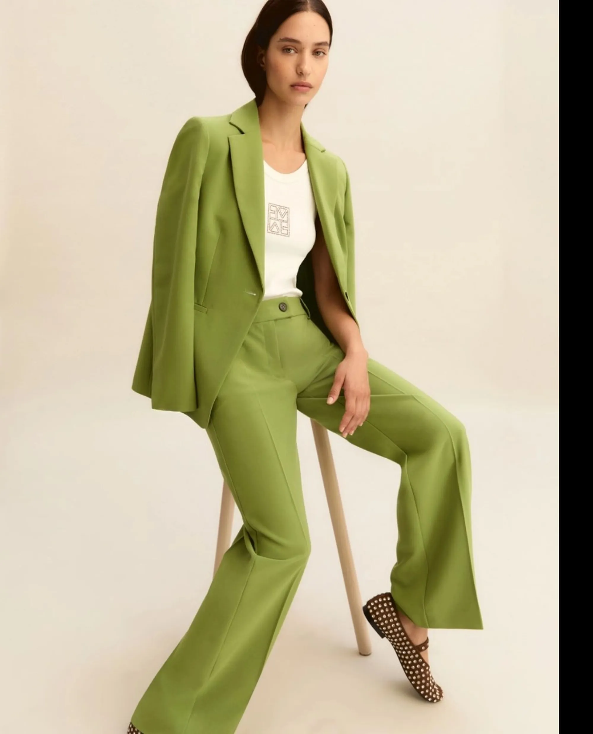 Linea Emme Marella Pantalone Emmromana2 Verde Emmromana2 175105