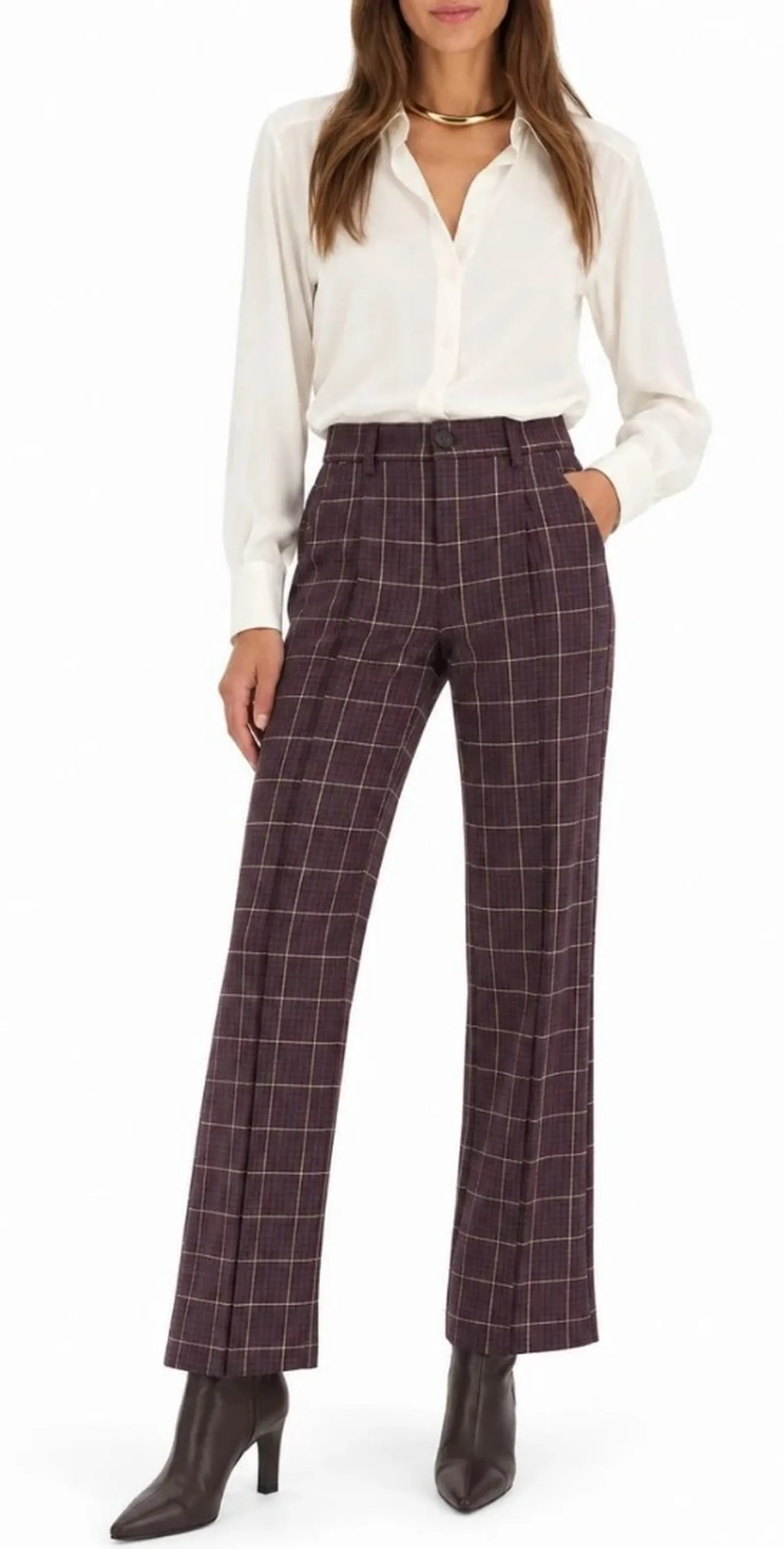 Linea Emme Marella Pantalone Emmsteppa Viola 2625136072 198350