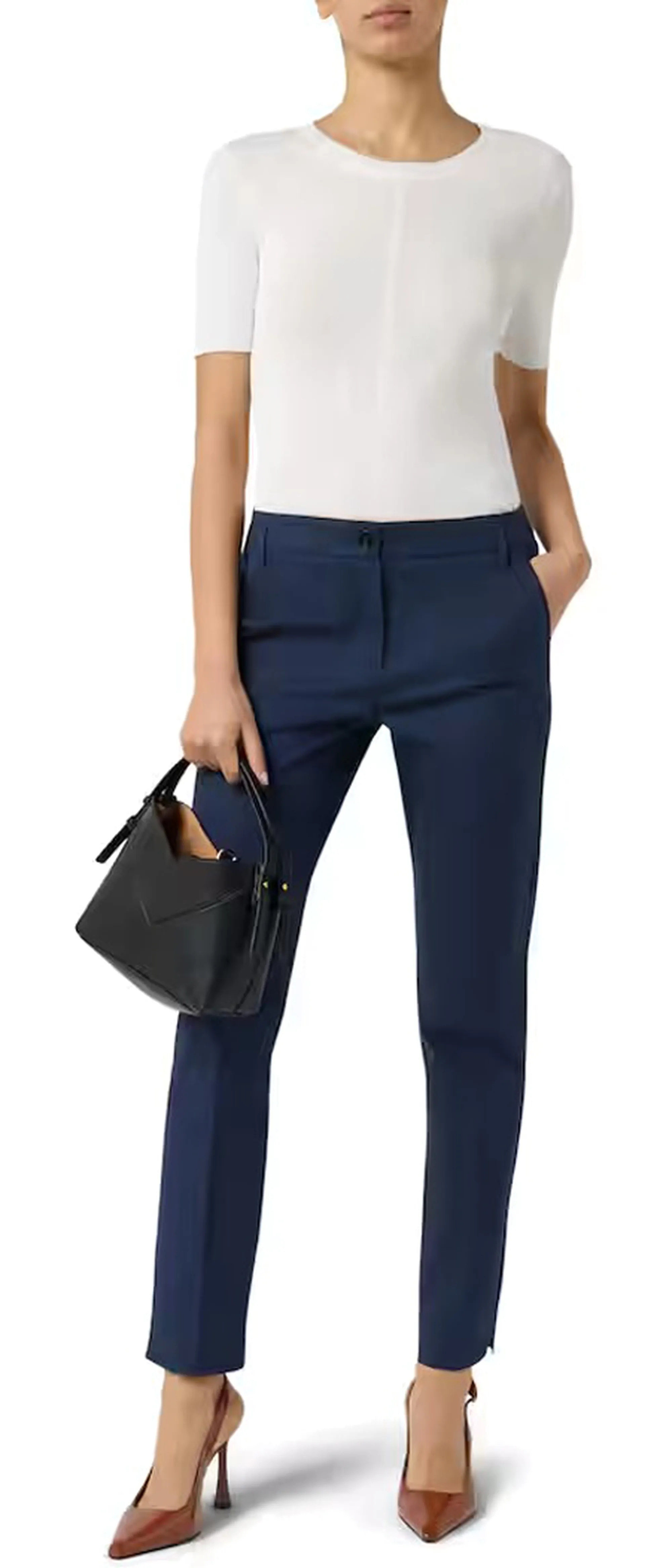 Linea Emme Marella B'Emmtunica Trousers ' Blu 2615131052 182408