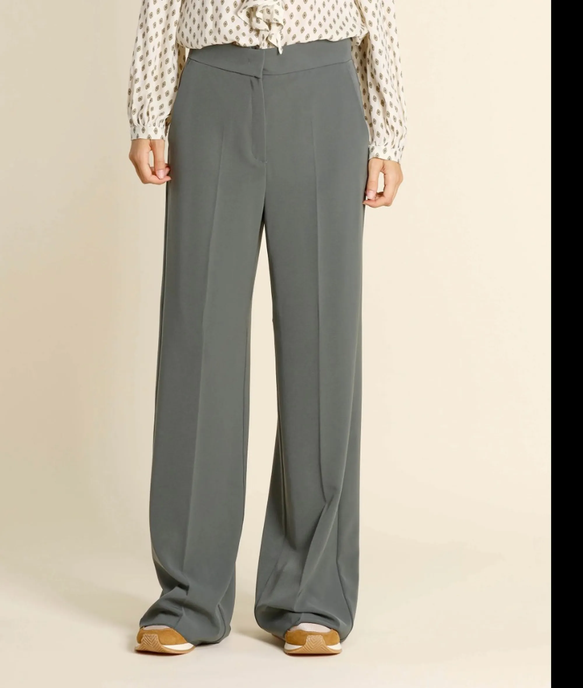Linea Emme Marella B'Emmvoliera2 Trousers ' Forest Green 2625136251 197618