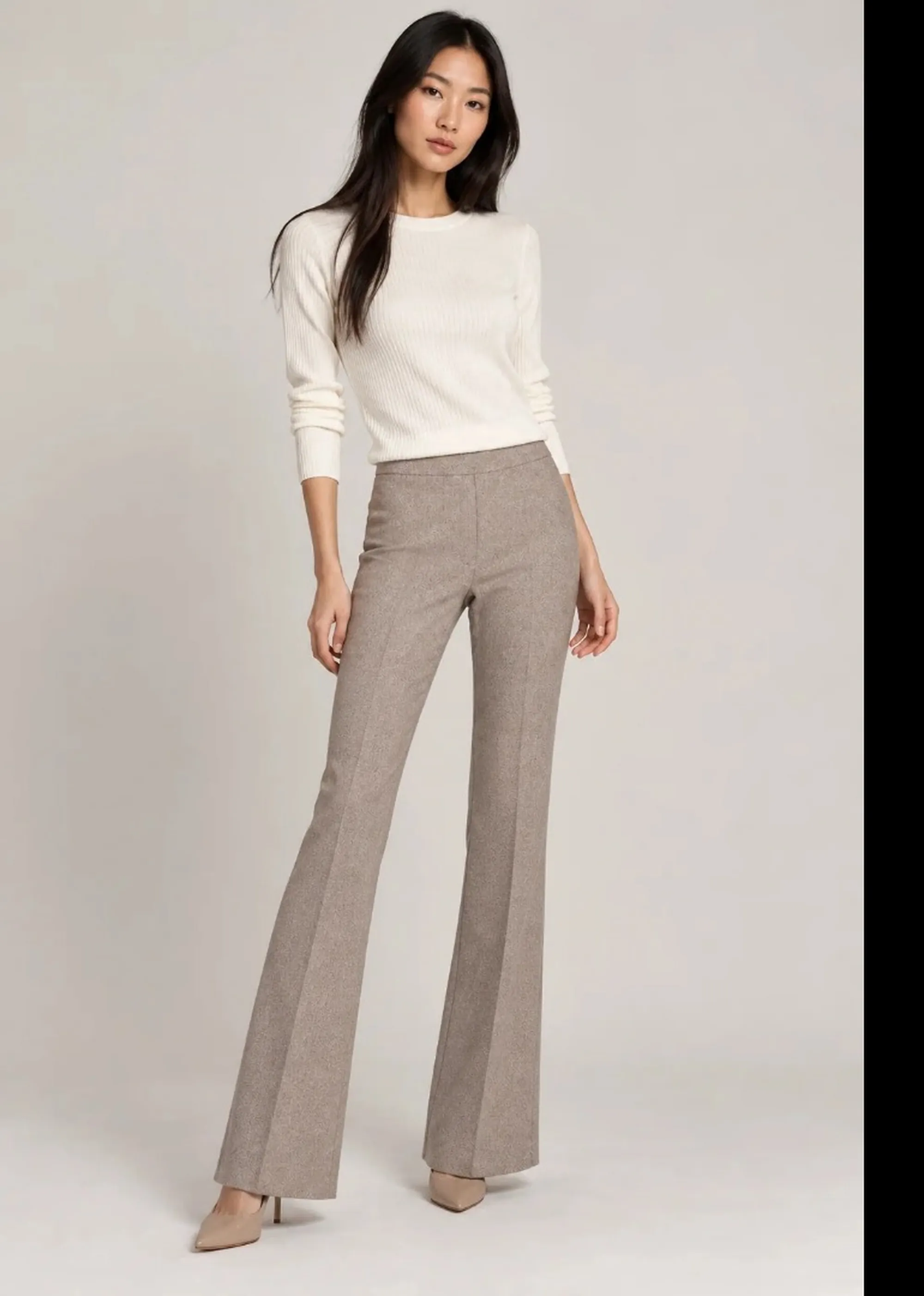 Linea Emme Marella B'Emmzamia Trousers ' Ecru 2625786022 200356