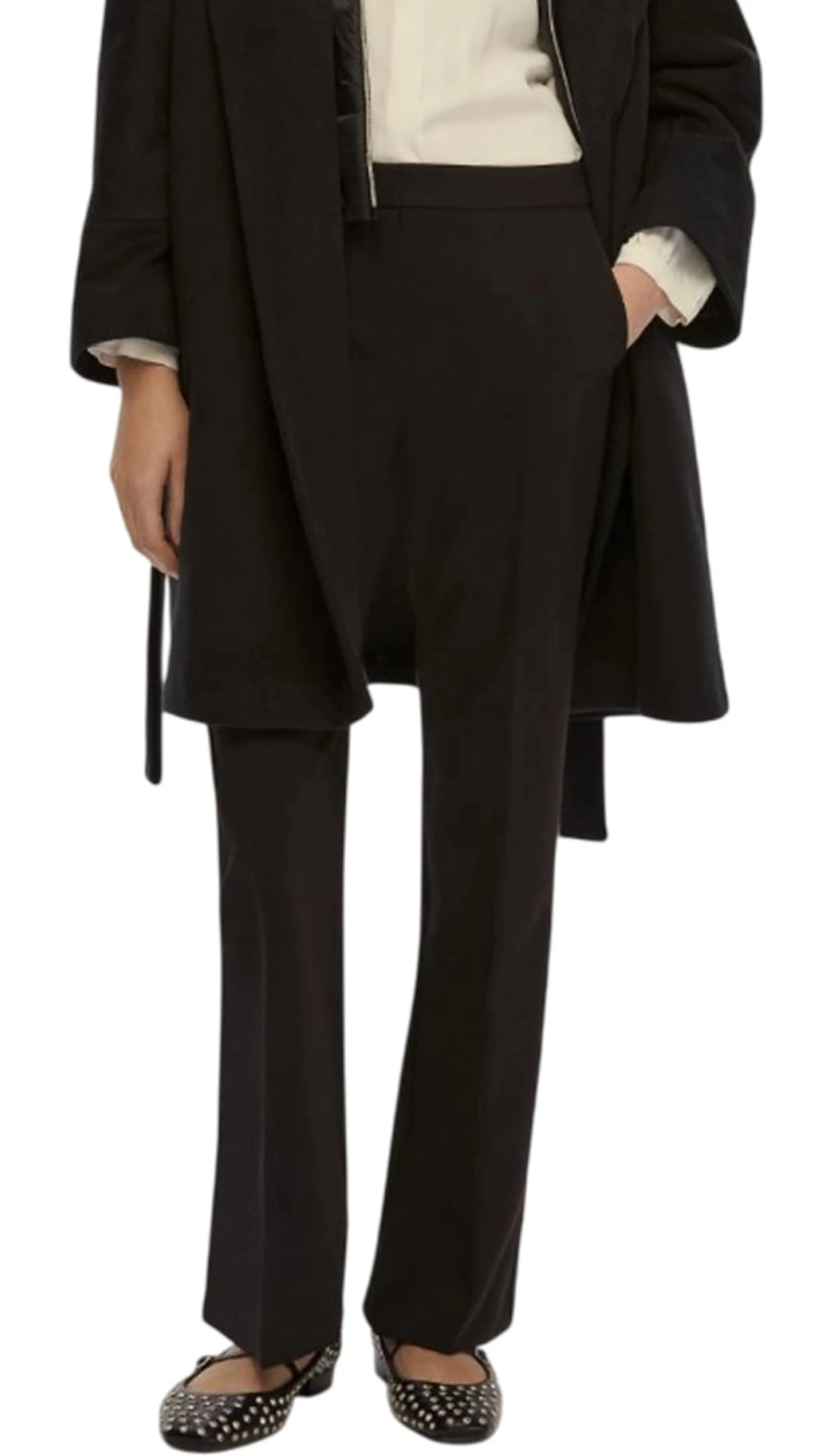 Linea Emme Marella Pantalone Franca Nero 2525136092 165707