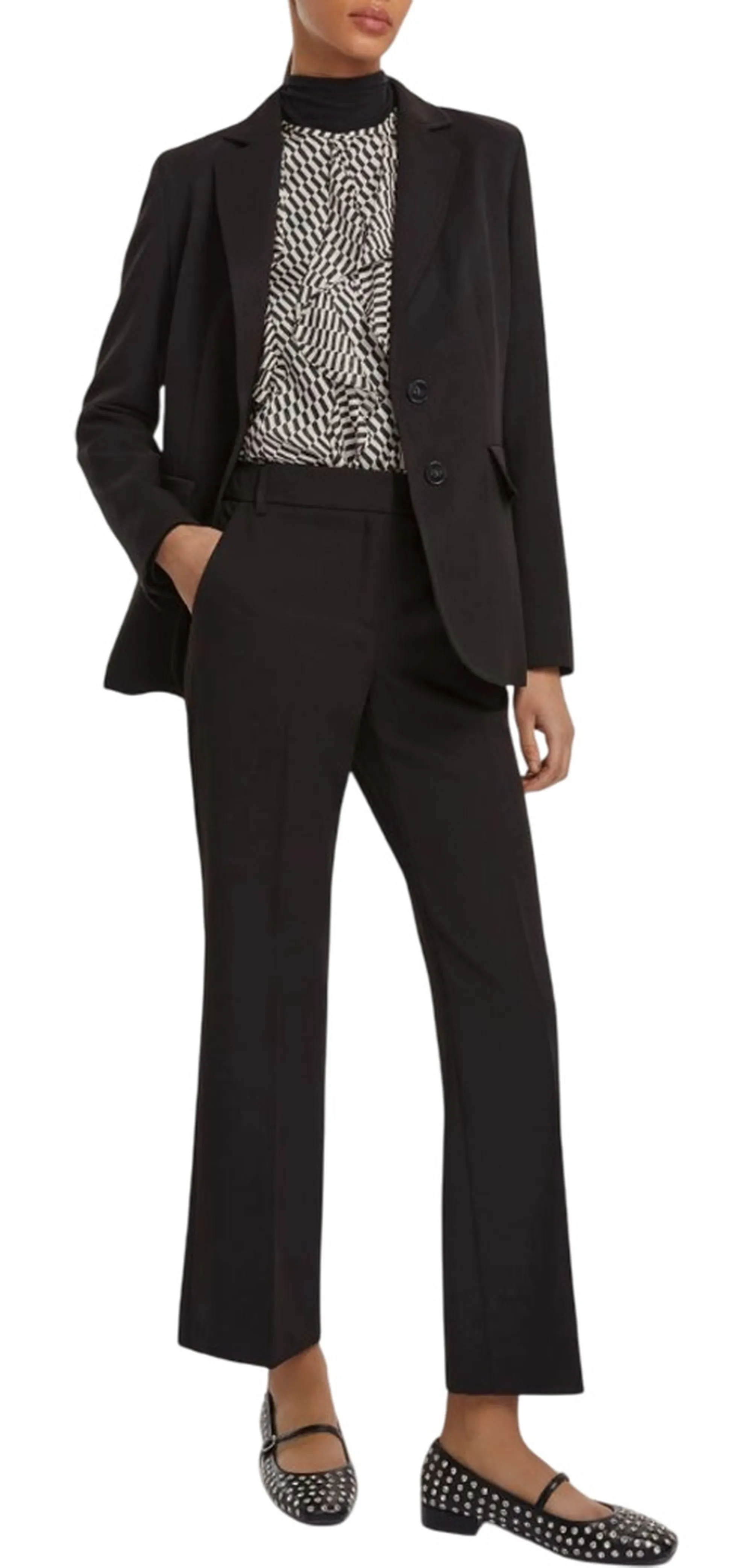 Linea Emme Marella Pantalone Nume2 Nero 2525136251 163626