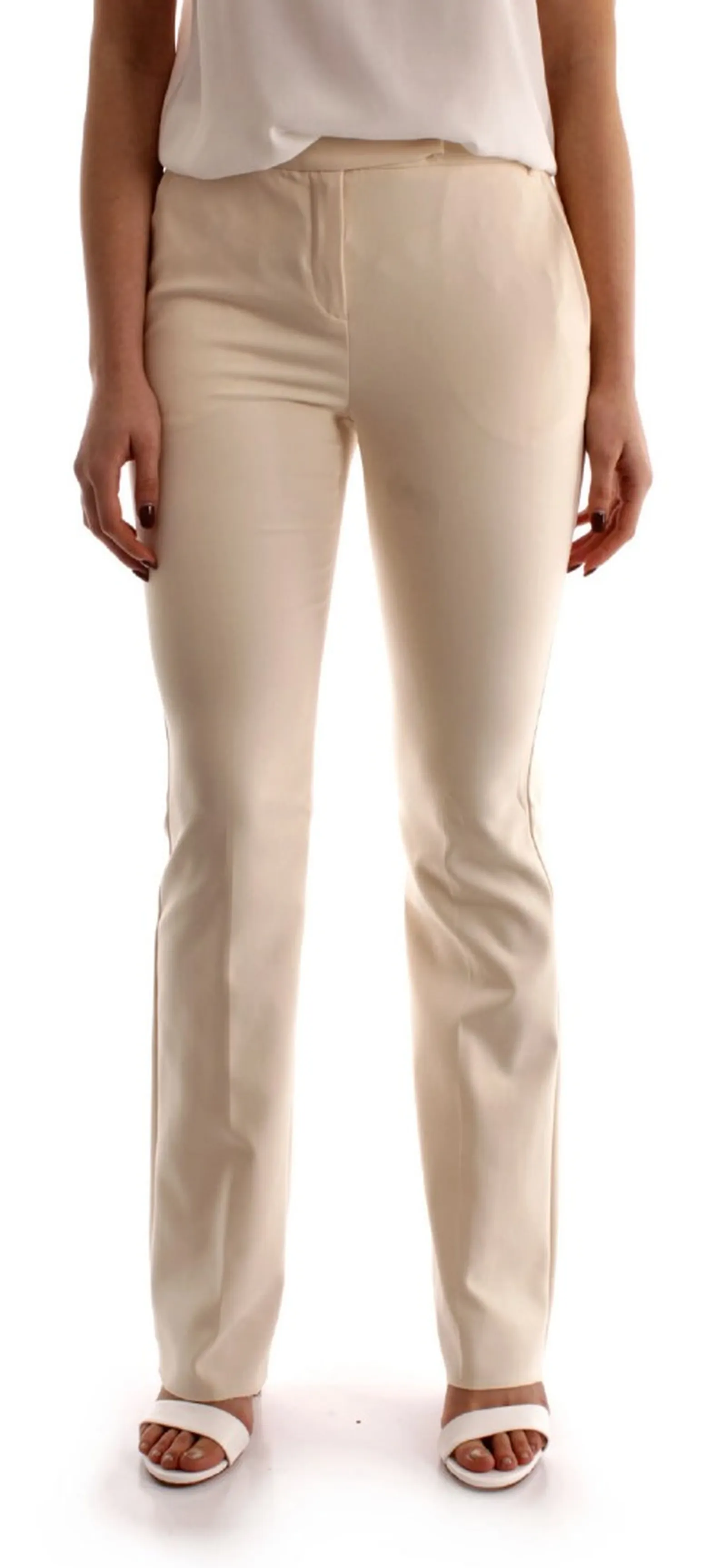 Linea Emme Marella Pantalone Ravenna Panna 23513102 82717