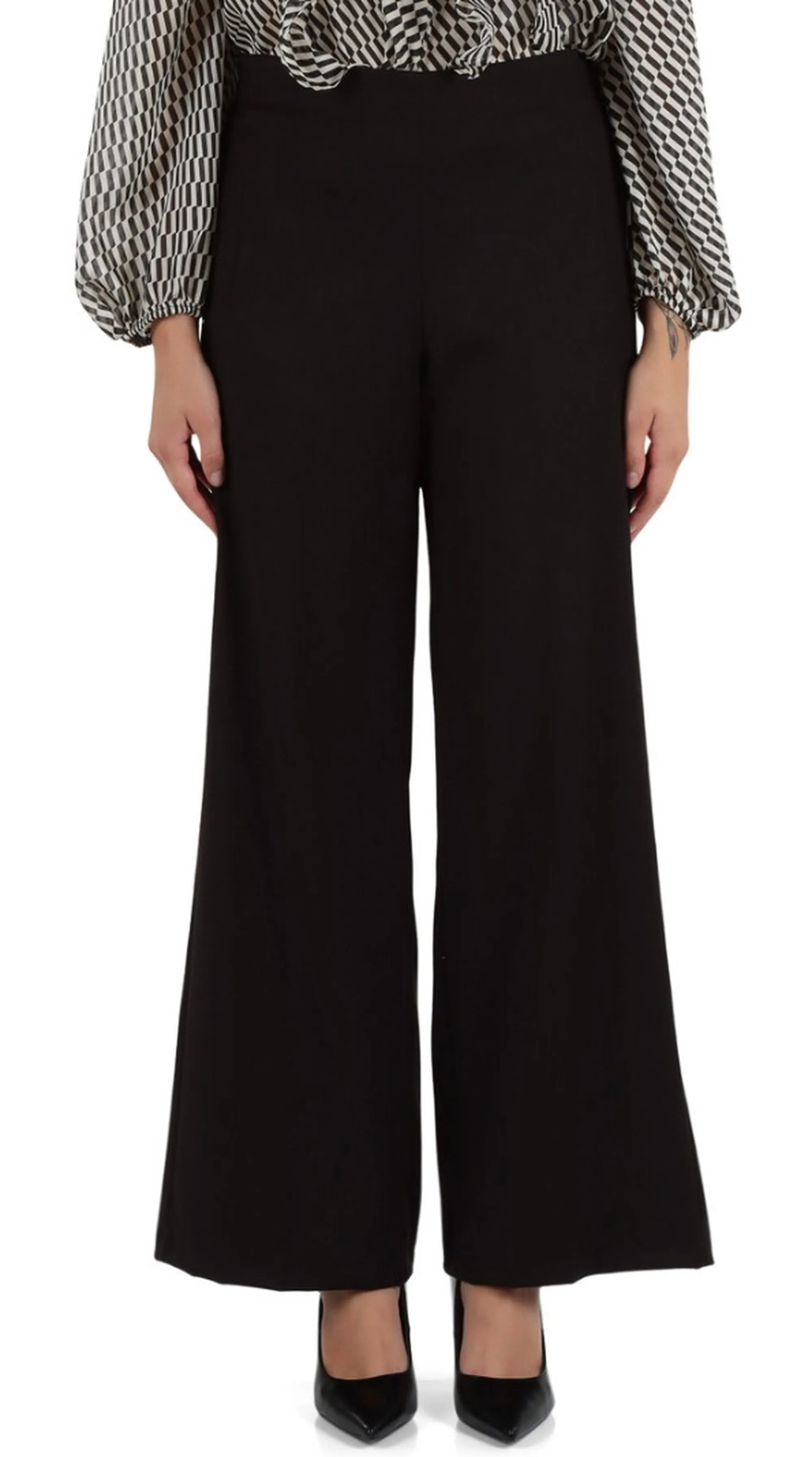 Linea Emme Marella B'Sarago Trousers  ' Black 2525136141 166933