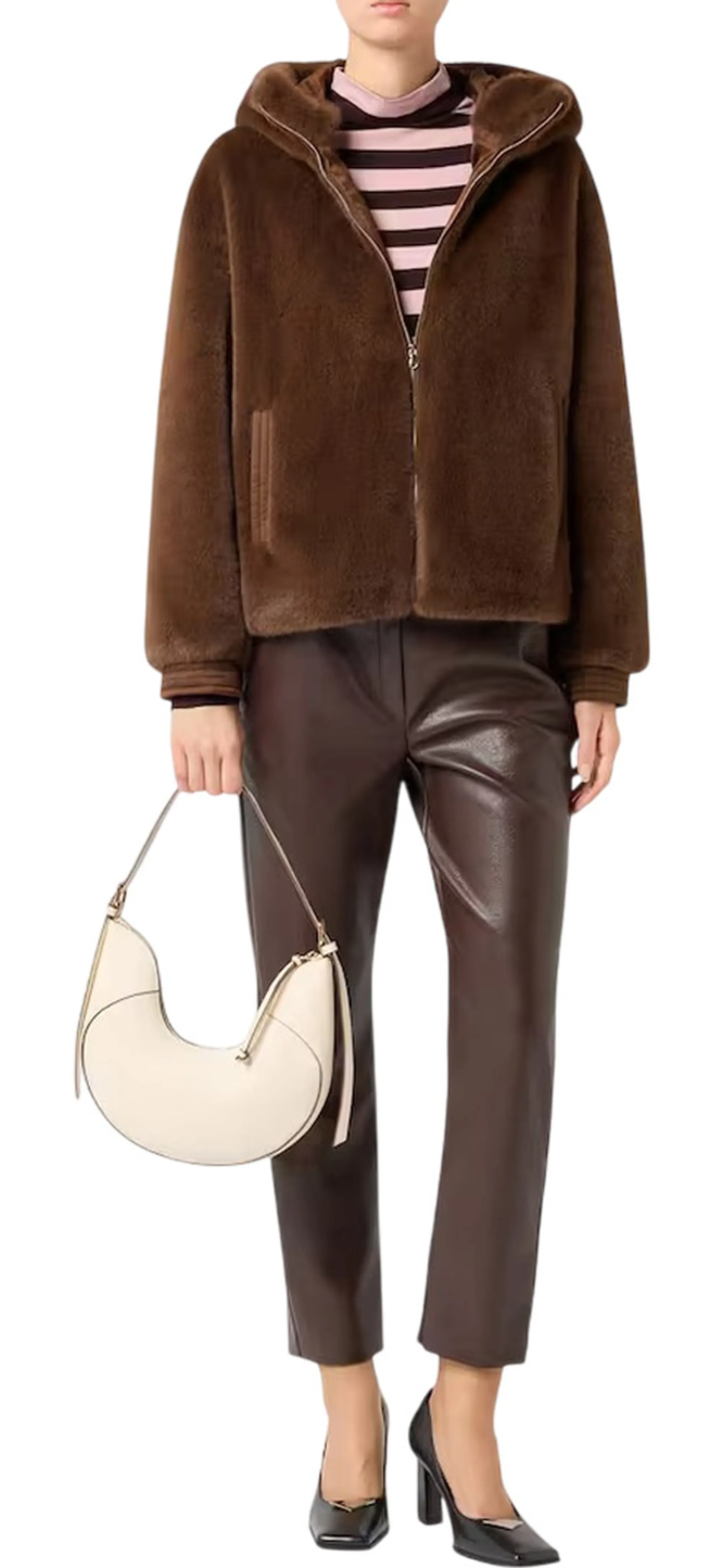 Linea Emme Marella Pelliccia Topaz Marrone 2525456082 166952