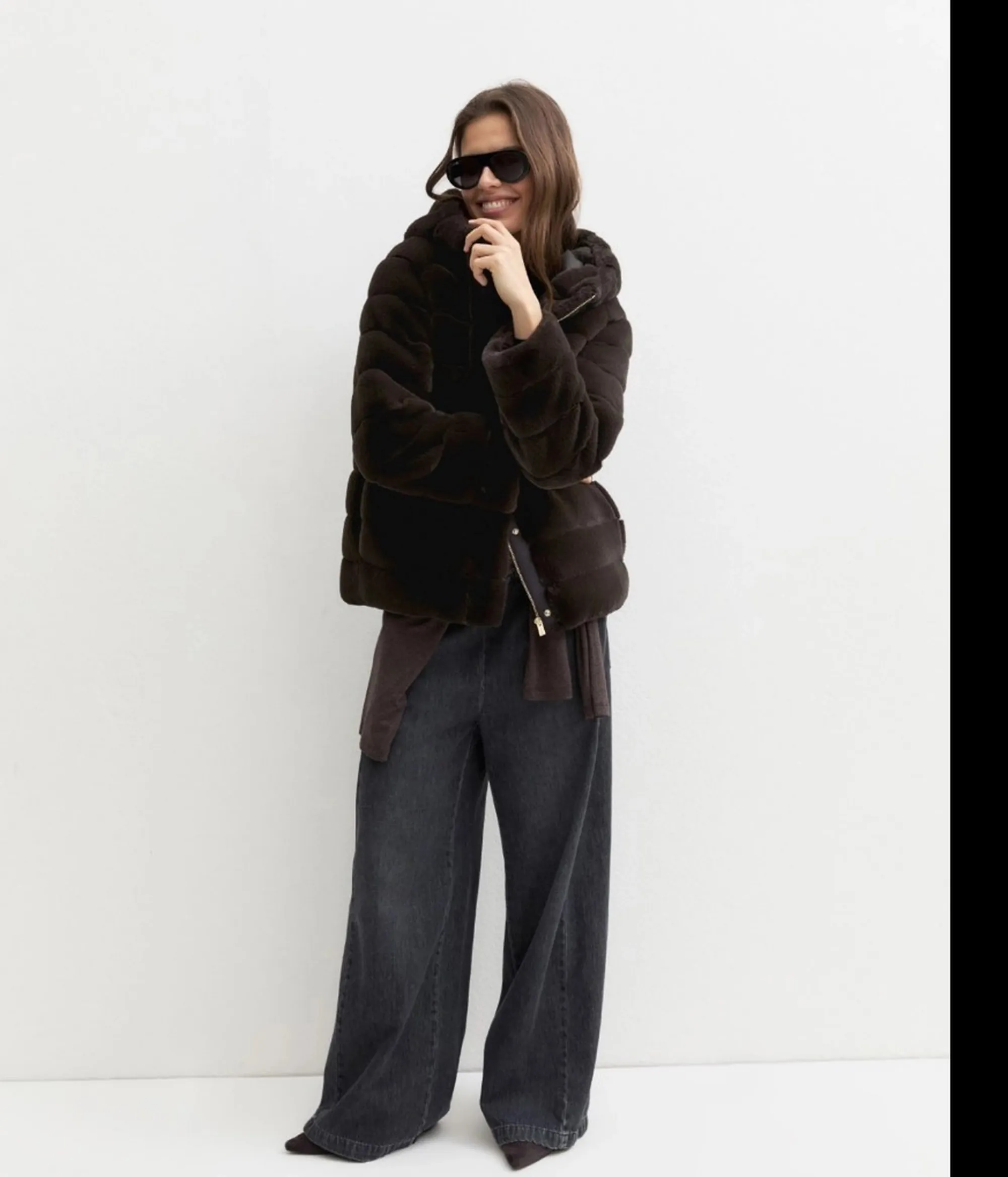 Linea Emme Marella B'Emmpedale Fur Coat ' Gun Barrel 2625456082 198364