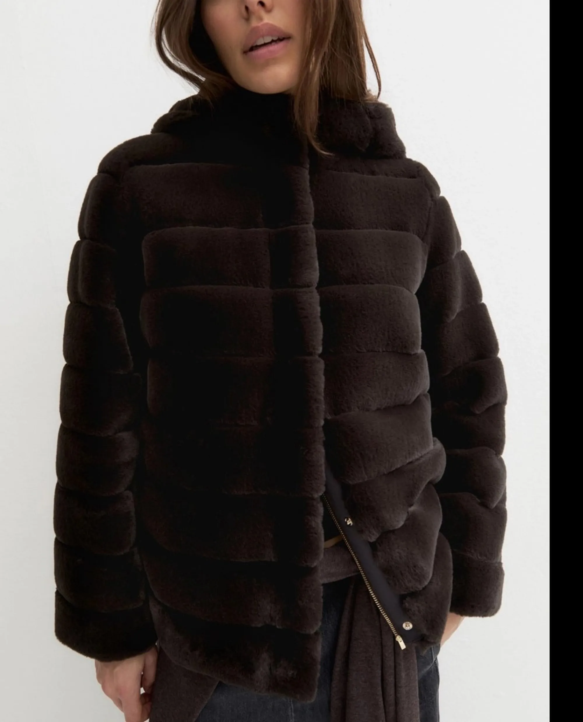 Linea Emme Marella B'Emmpedale Fur Coat ' Gun Barrel 2625456082 198368
