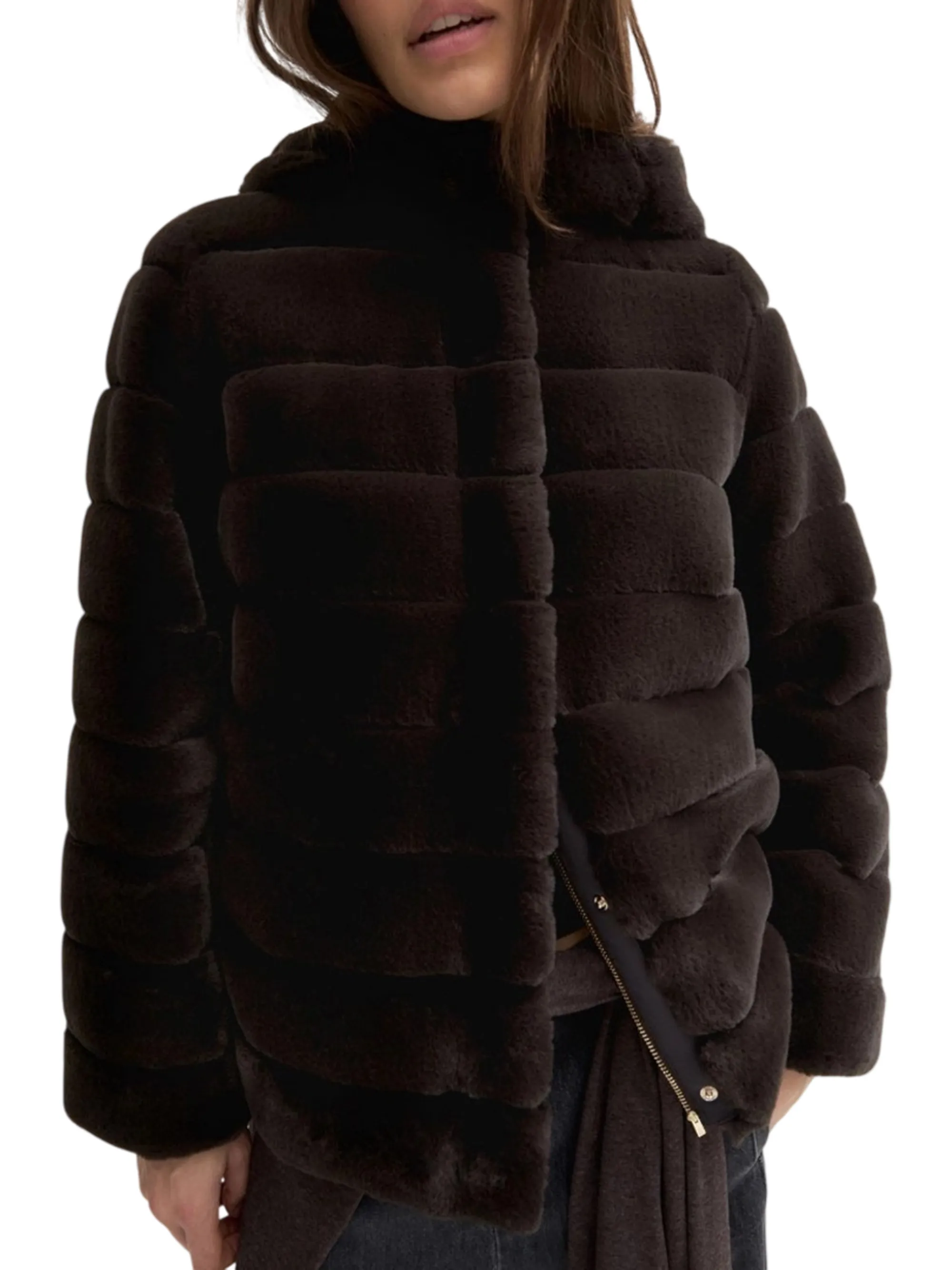 Linea Emme Marella B'Emmpedale Fur Coat ' Gun Barrel 2625456082 199175