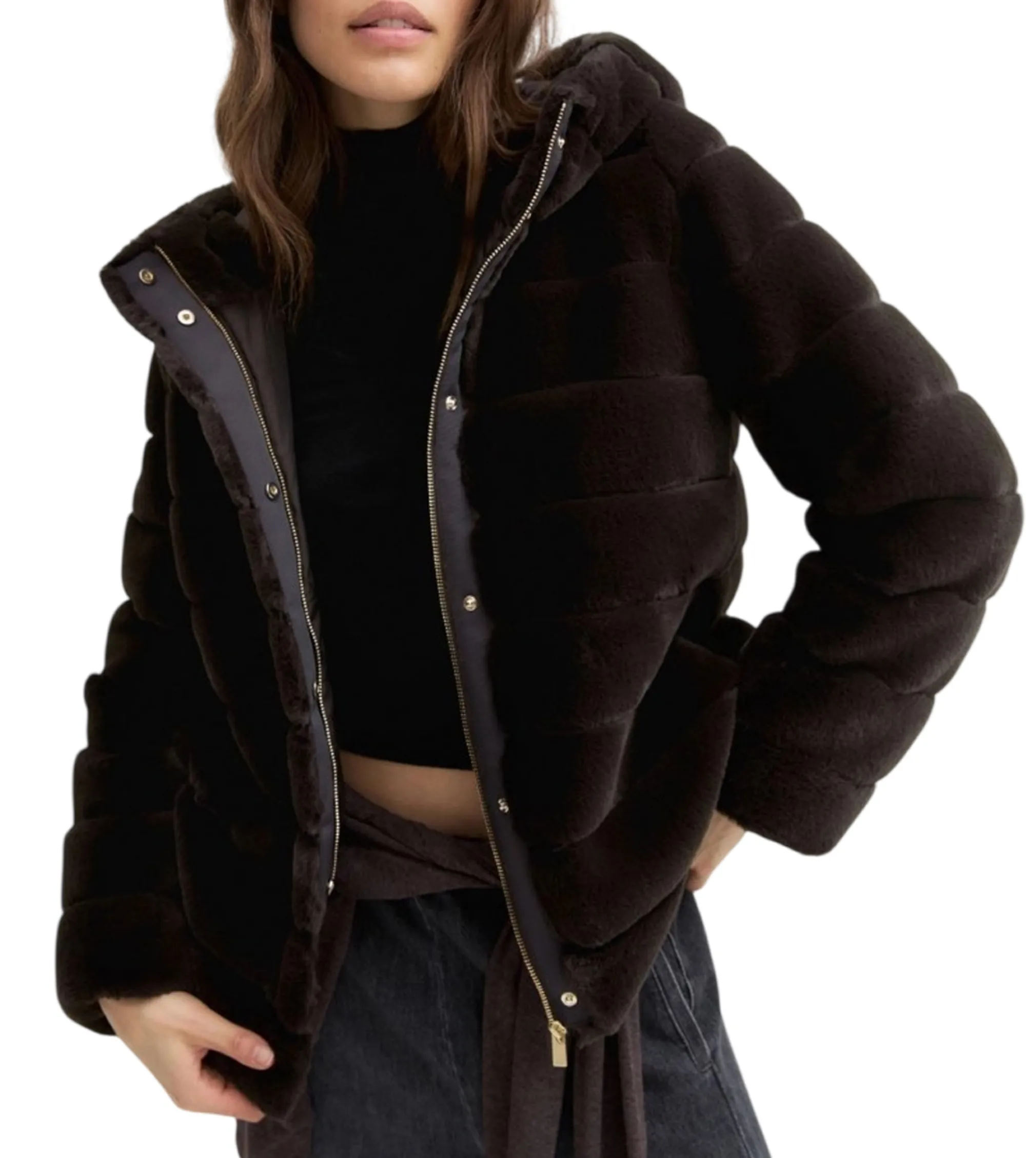 Linea Emme Marella B'Emmpedale Fur Coat ' Gun Barrel 2625456082 199178