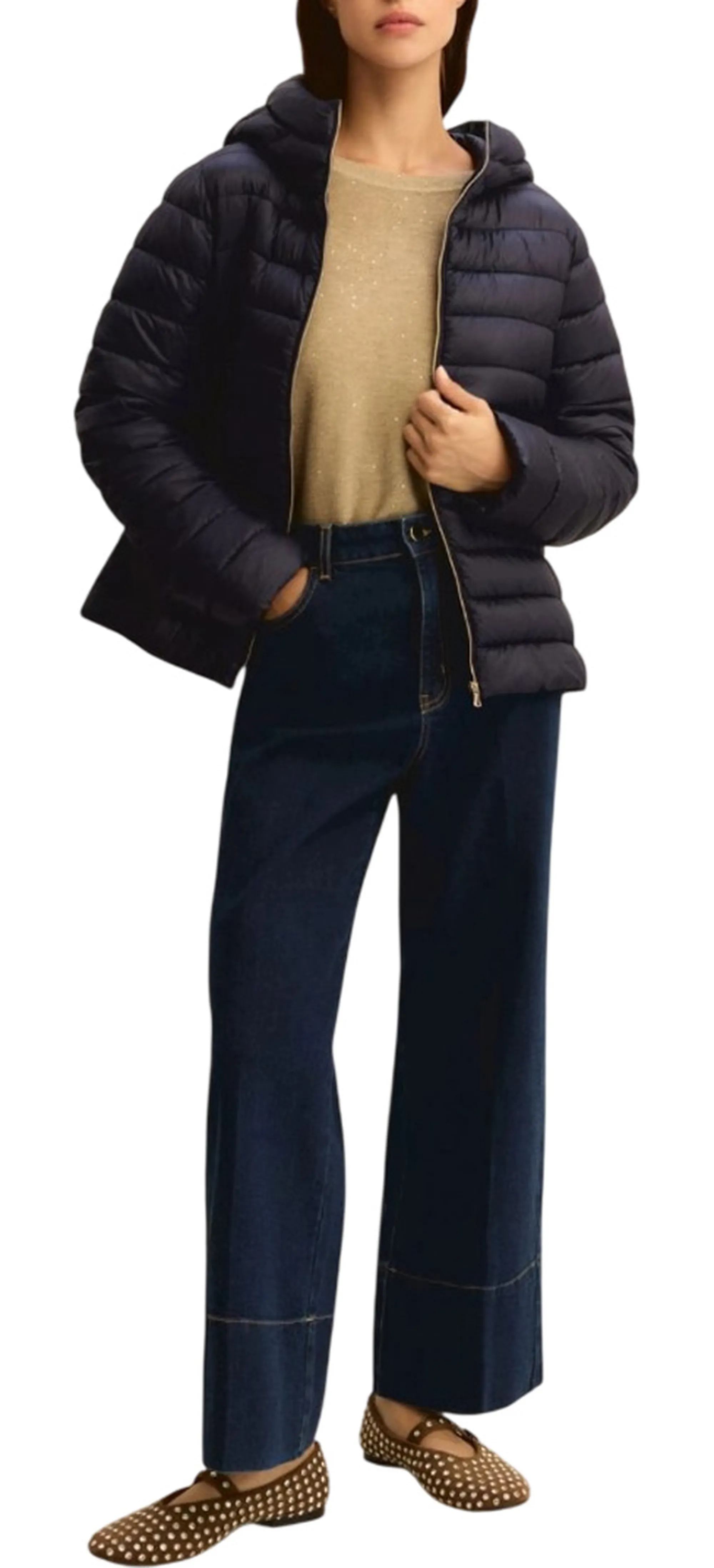 Linea Emme Marella B'Emmneutral Down Jacket ' Blu 2615481041 177143