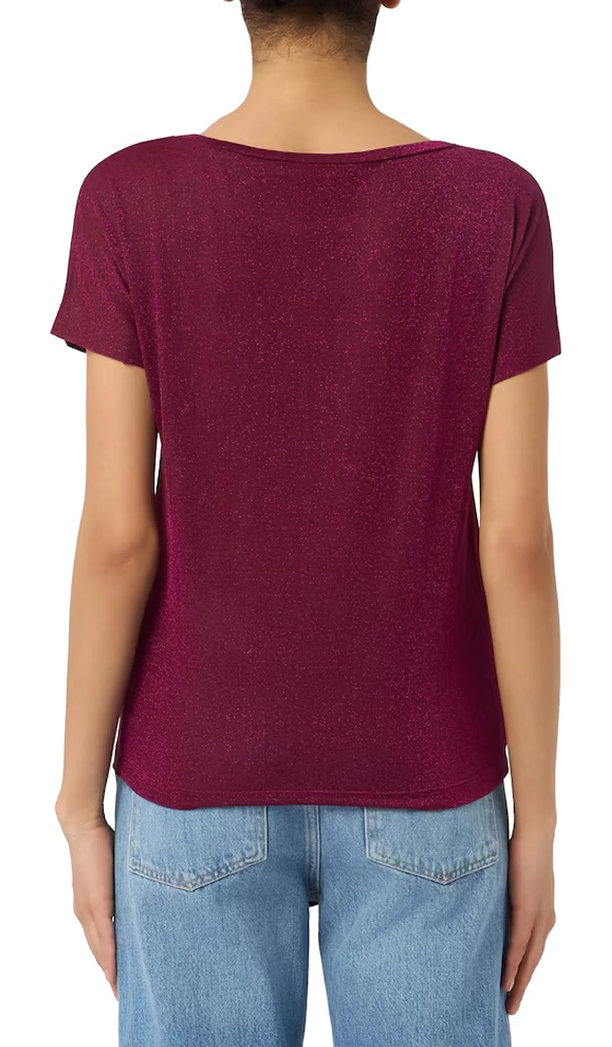 Linea Emme Marella T-Shirt Emmaccorta Ciclamino 2615971052 182305