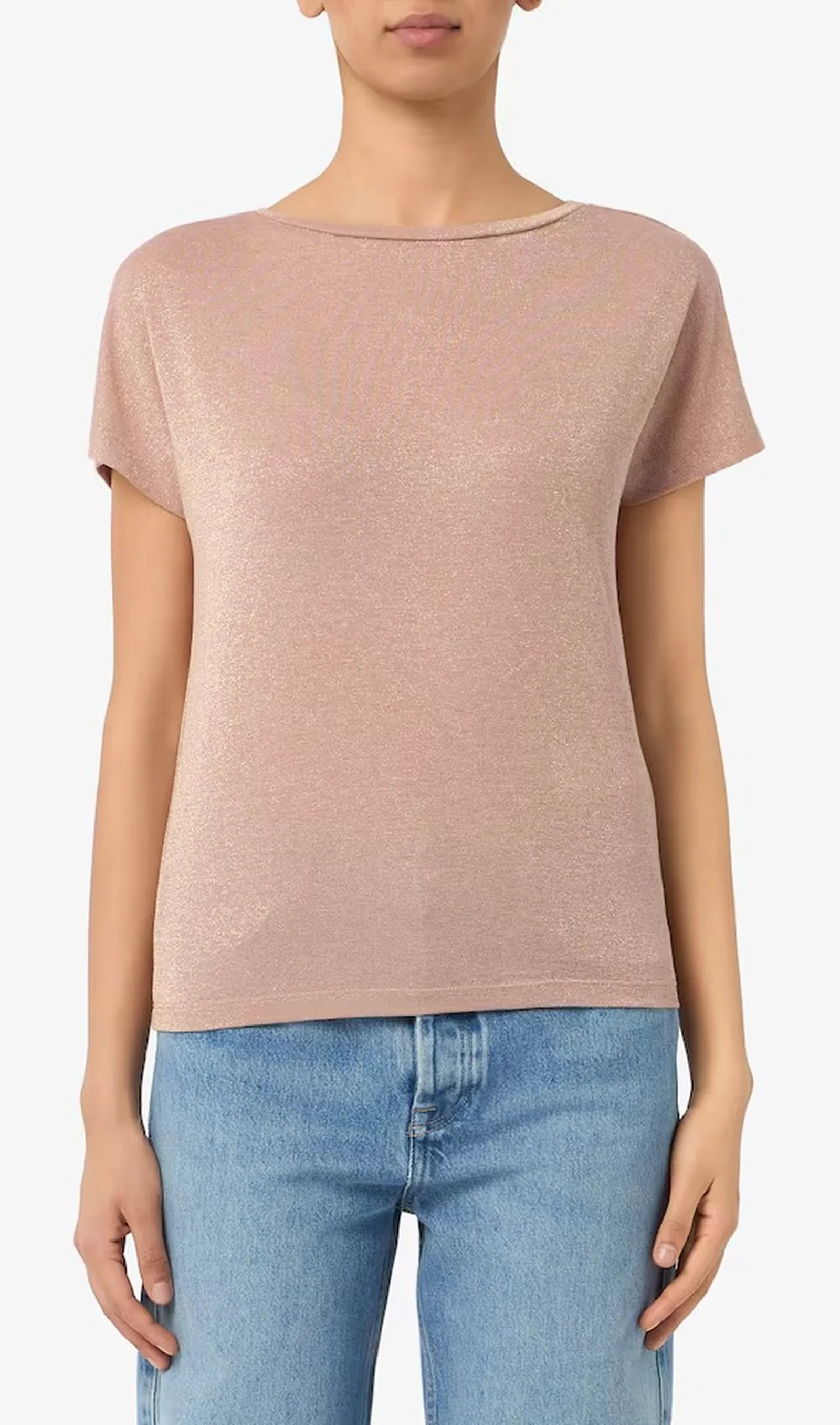 Linea Emme Marella T-Shirt Emmaccorta Malva 2615971052 182167