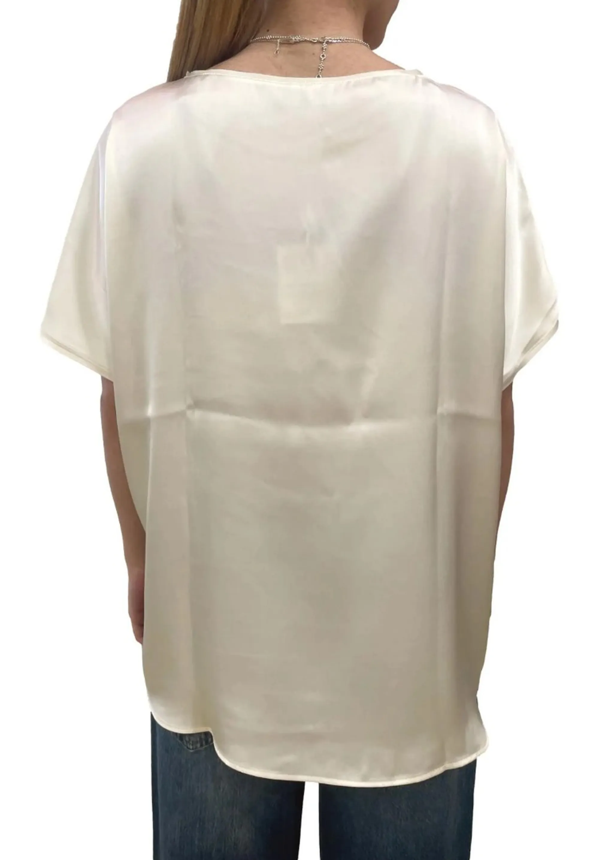 Linea Emme Marella T-Shirt Emmranghi Bianco 2615111182 182469