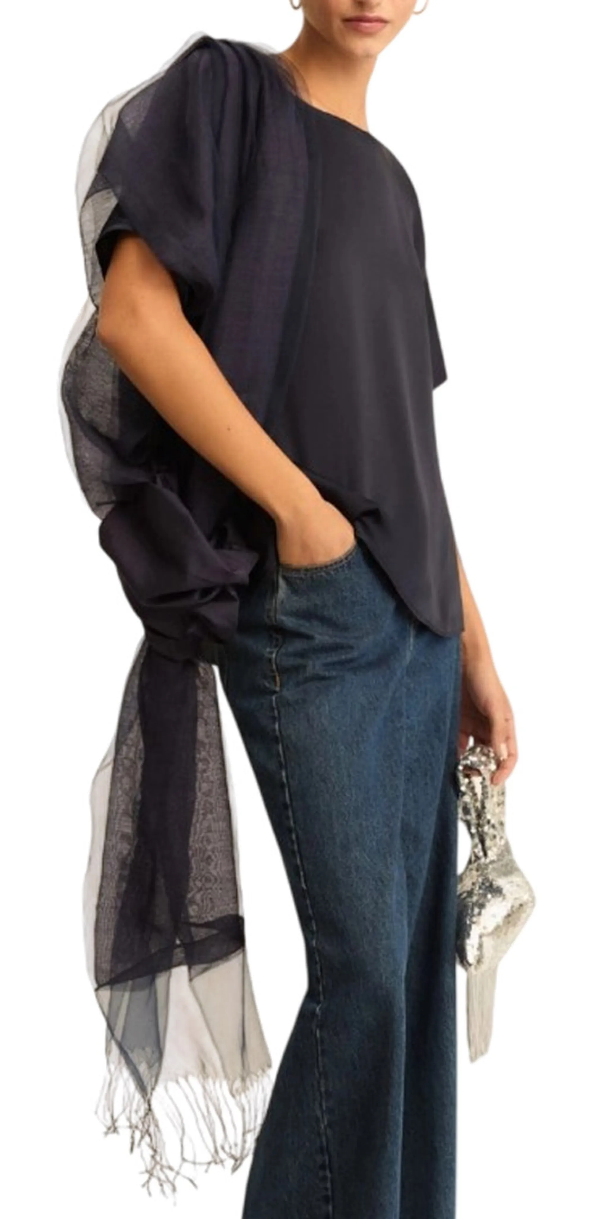 Linea Emme Marella T-Shirt Emmranghi Blu 2615111182 181235