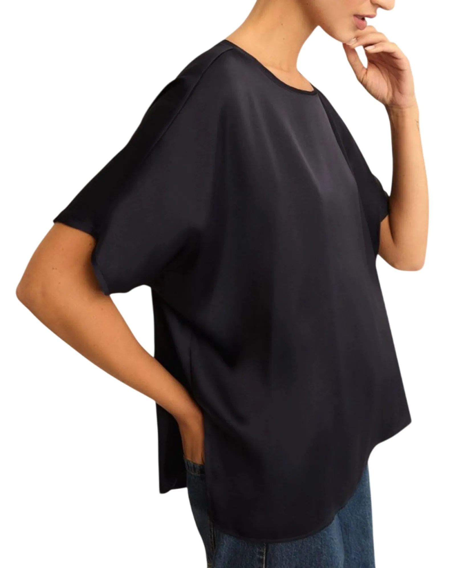 Linea Emme Marella T-Shirt Emmranghi Blu 2615111182 181237