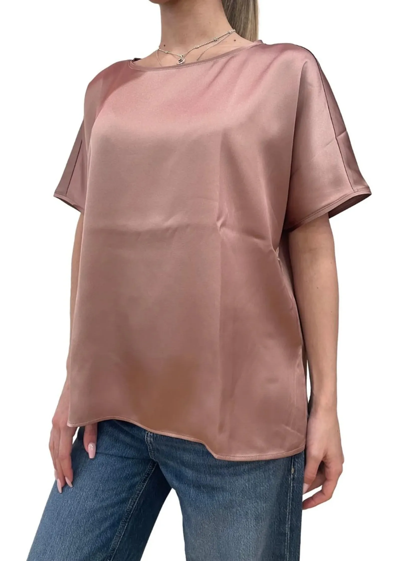 Linea Emme Marella T-Shirt Emmranghi Malva 2615111182 182464