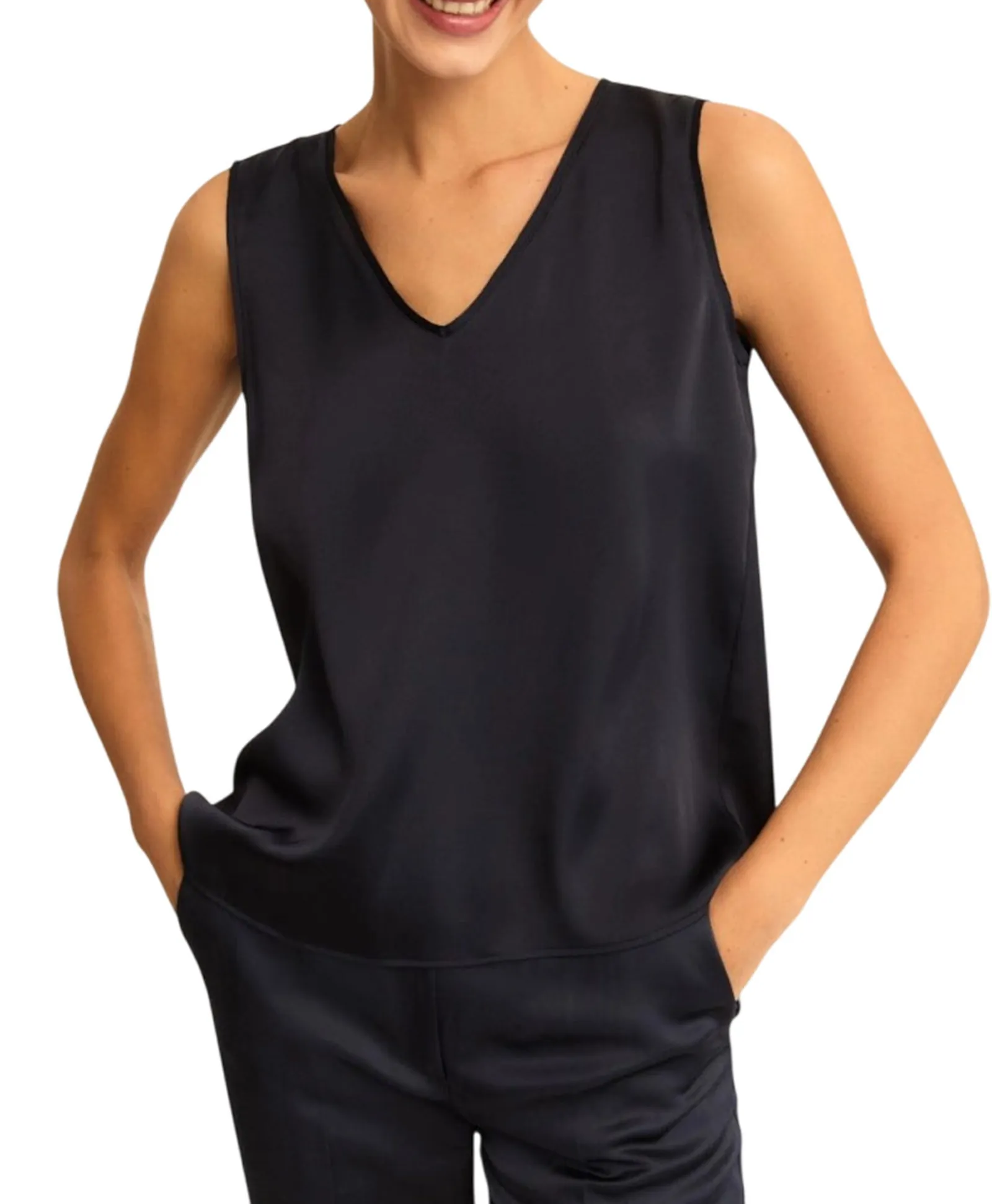 Linea Emme Marella Top Emmcottage Blu 2615161032 181456