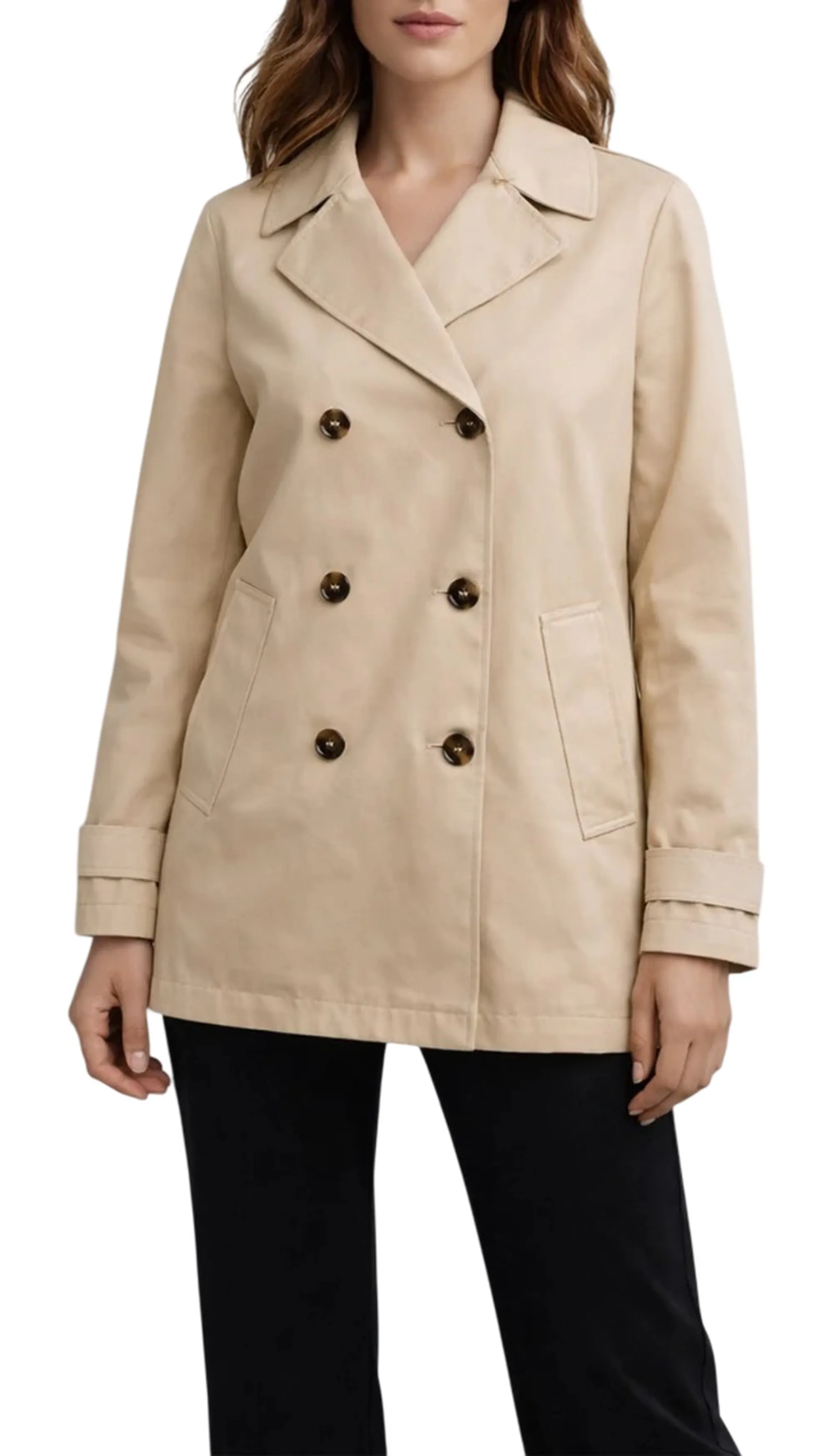 Linea Emme Marella Trench Emmsottile Beige 2615021121 177337