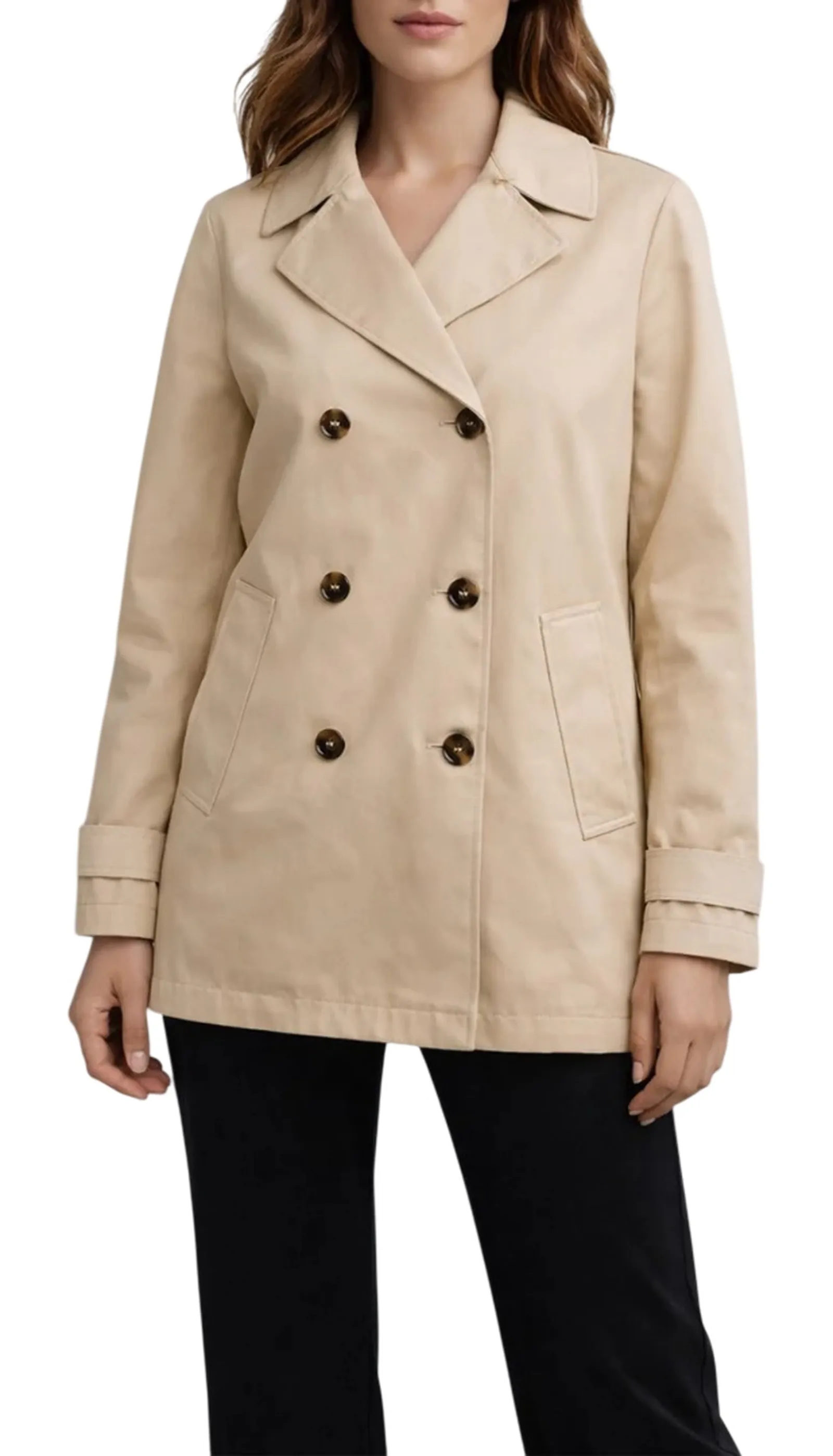 Linea Emme Marella Trench Emmsottile Beige 2615021121 177337