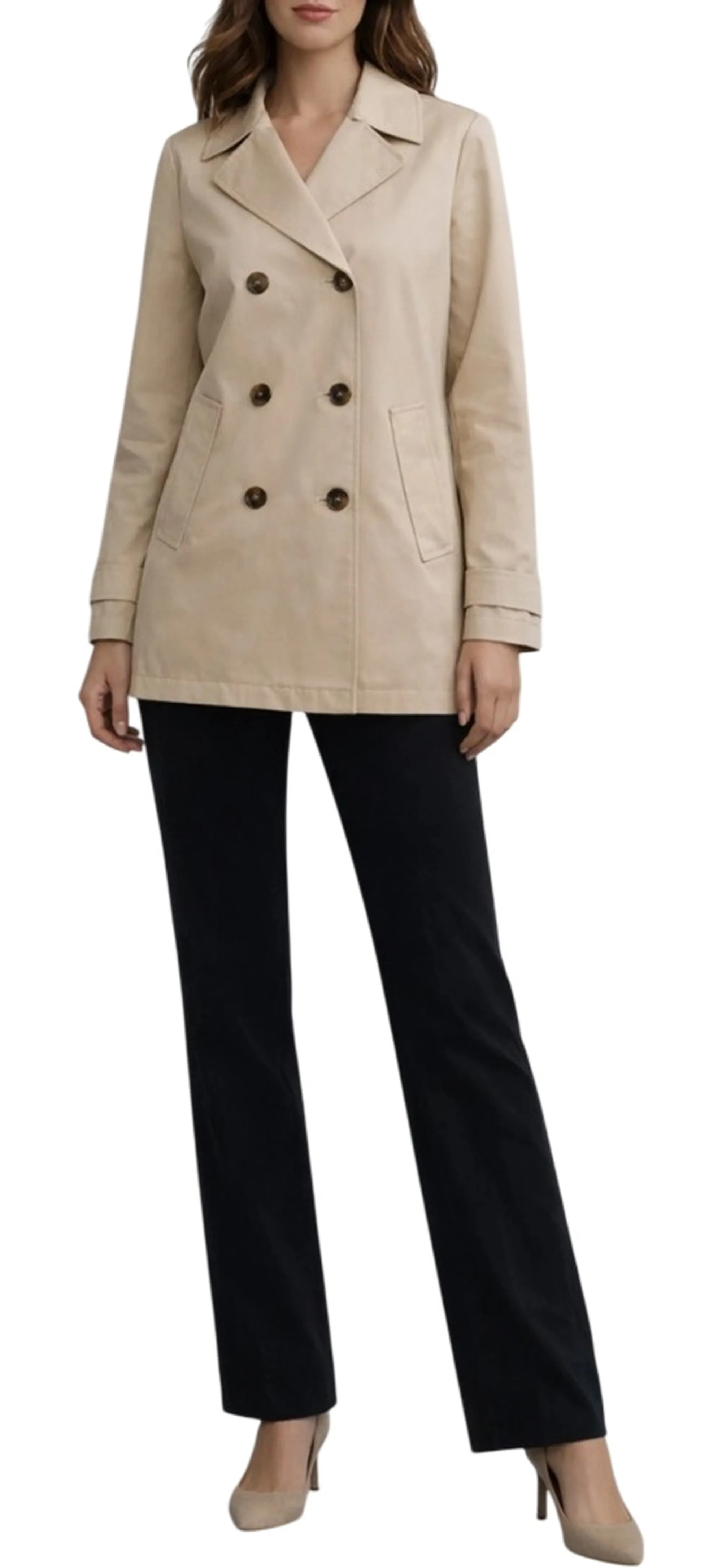 Linea Emme Marella Trench Emmsottile Beige 2615021121 177338