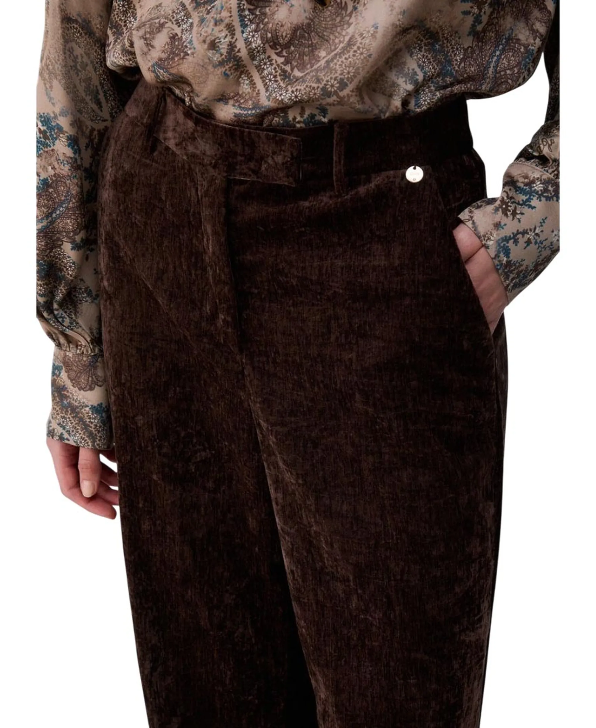 Liu Jo Jeans Pantalone Marrone Wf6306T737A 198731