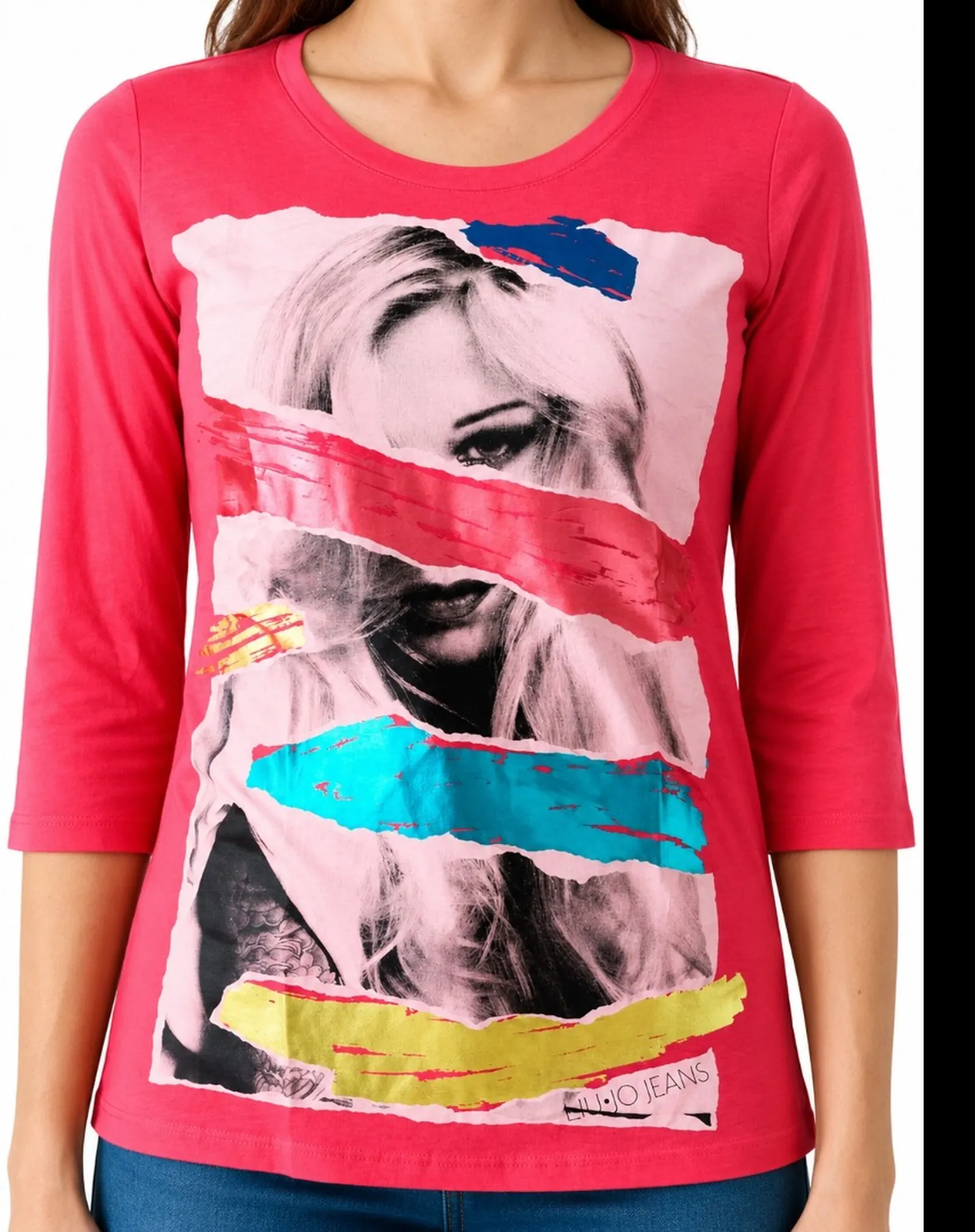 Liu Jo Jeans T-Shirt Bianco W16258J7739 192093