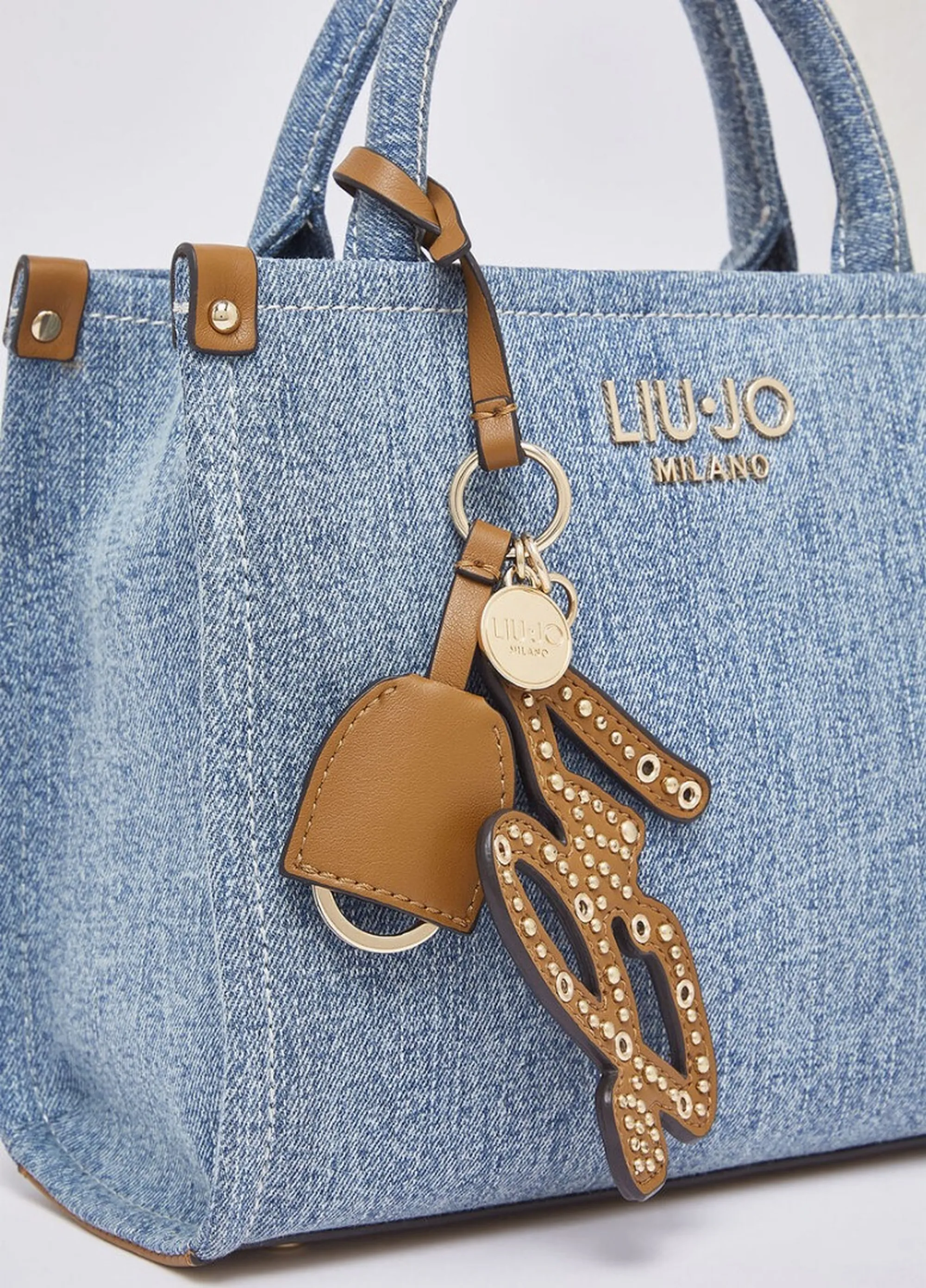 Liujo Accessori Borsa Denim Chiaro Aa6192T377A 176481