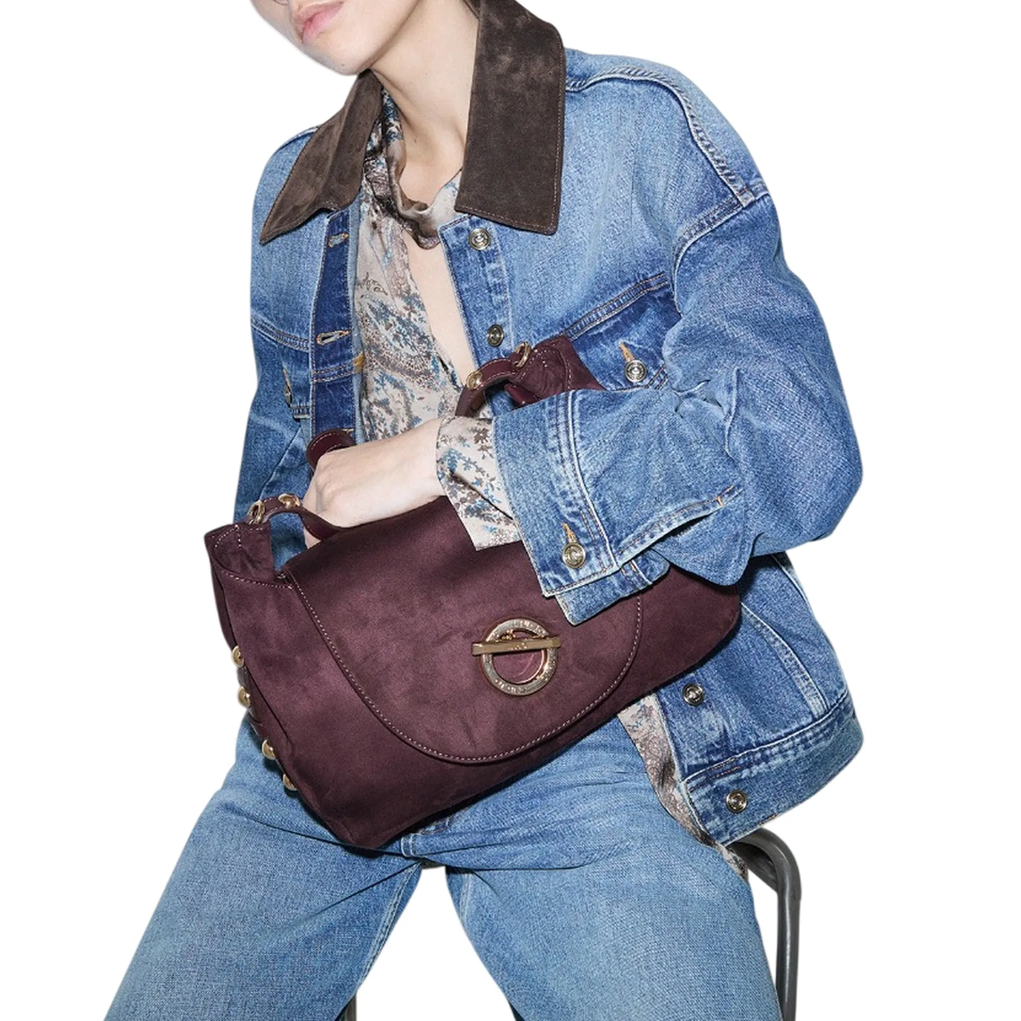 Liujo Accessori Borsa A Mano Media Melanzana Af6113T711A 185781