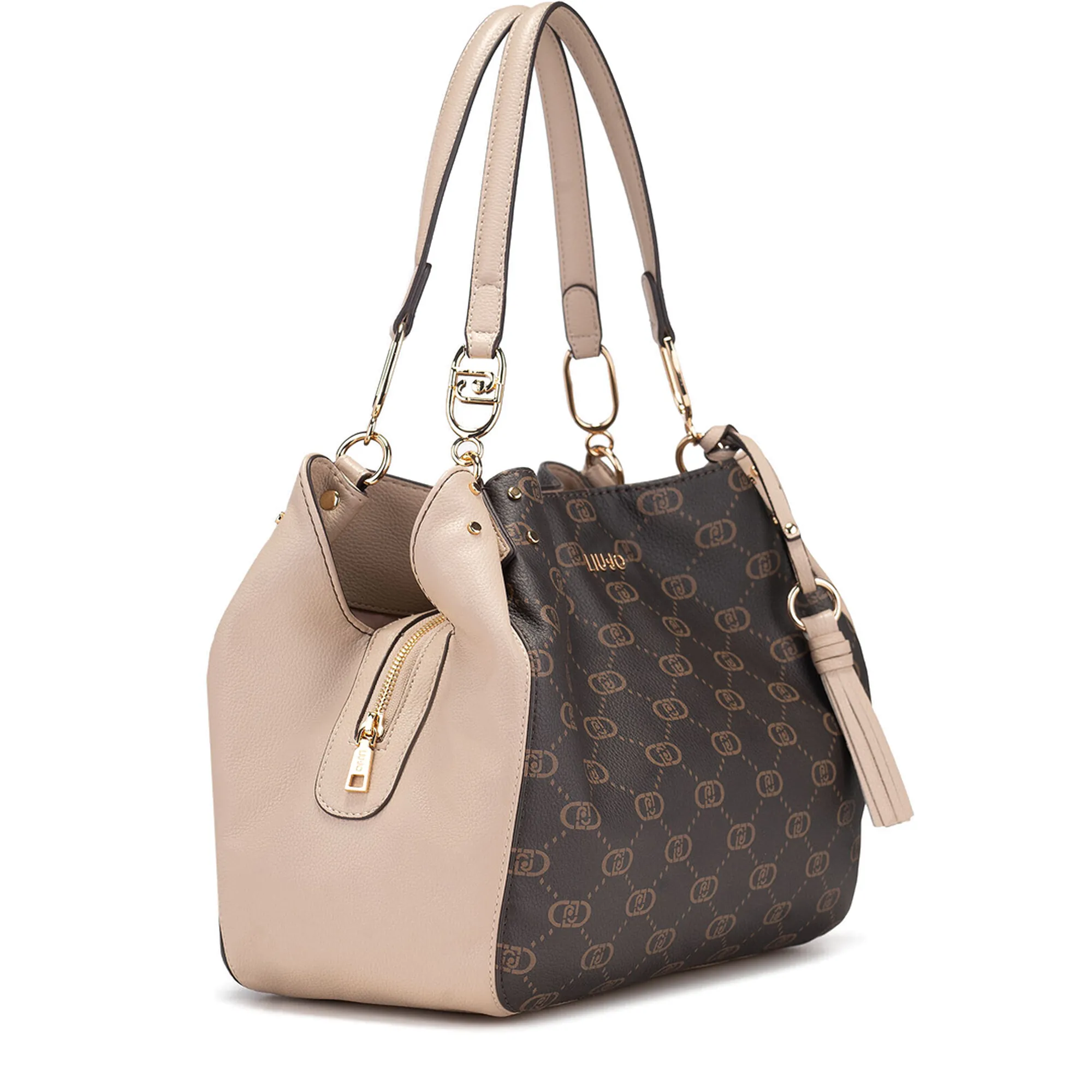 Liujo Accessori B'Large Shoulder Bag' Beige Af5113E0053 156947
