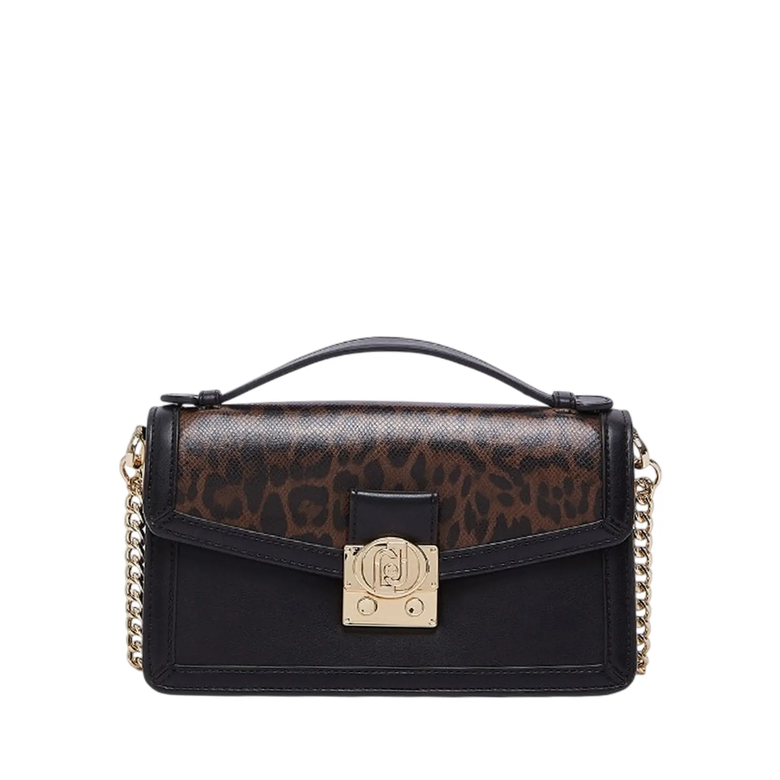 Liujo Accessori Borsa A Tracolla Animalier Nero Af6039E1065 193829